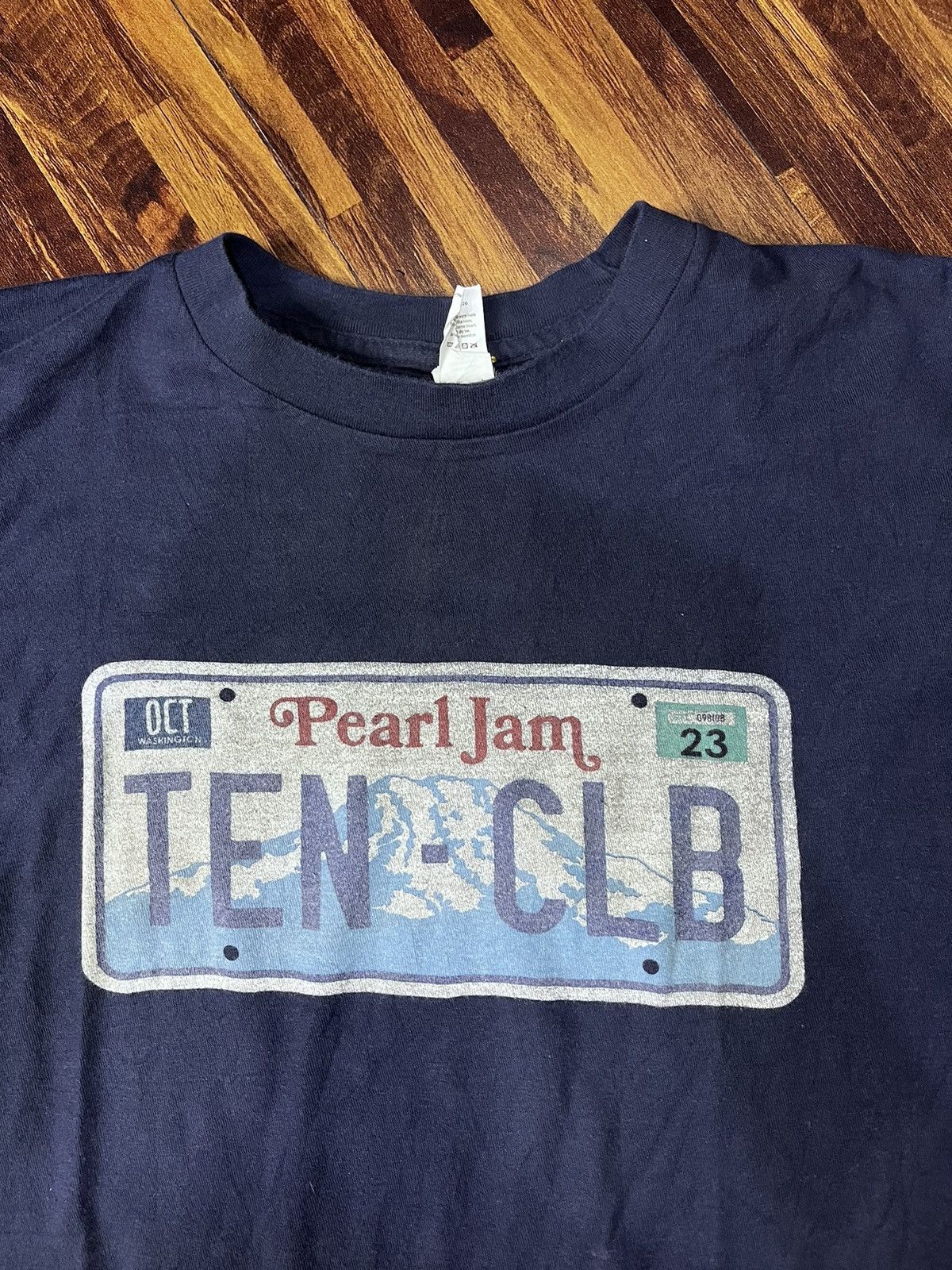 Band Tees × Vintage Vintage Pearl jam TEN - CLB Band T-shirt Size US XL / EU 56 / 4 - 2 Thumbnail