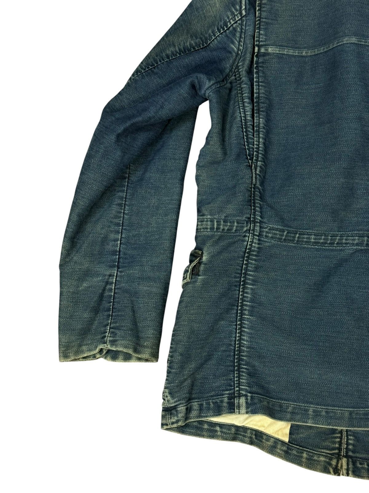 45rpm Faded Indigo Blue 45rpm Chore Jacket Slim cdg visvim 7🟩3 Size US M / EU 48-50 / 2 - 11 Thumbnail