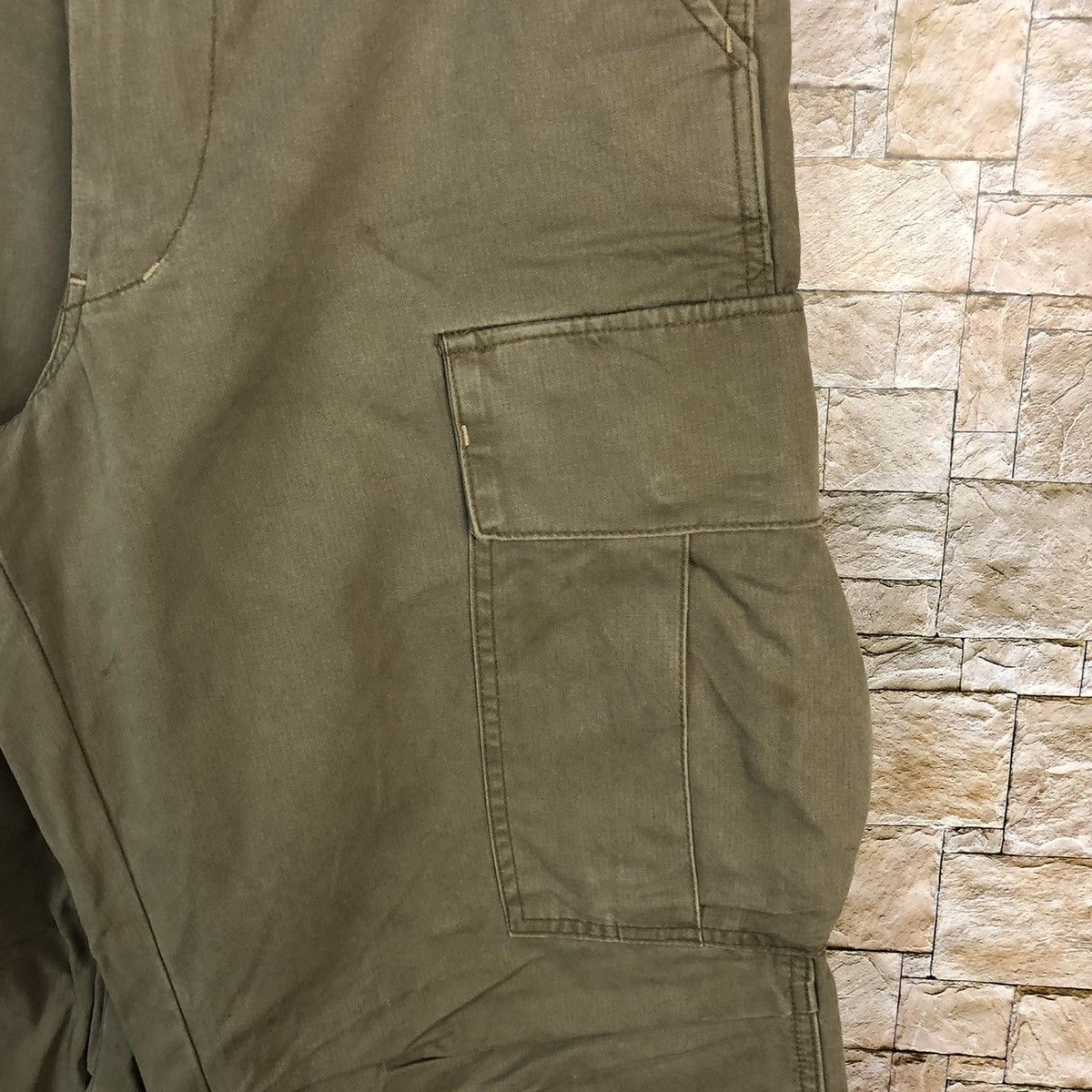Japanese Brand Blue Way utility tactical Cargo Multipocket Pants #A740 Size US 29 - 11 Thumbnail