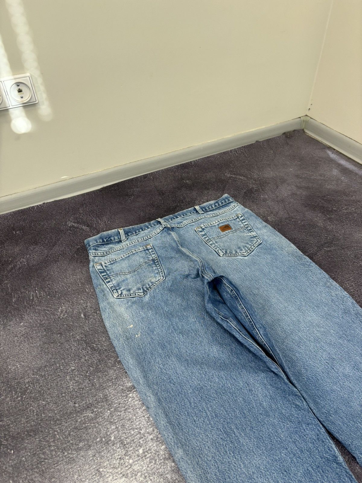 Carhartt Vintage Carhartt Faded Blue USA Denim Hype Baggy Jeans Size US 40 / EU 56 - 6 Thumbnail