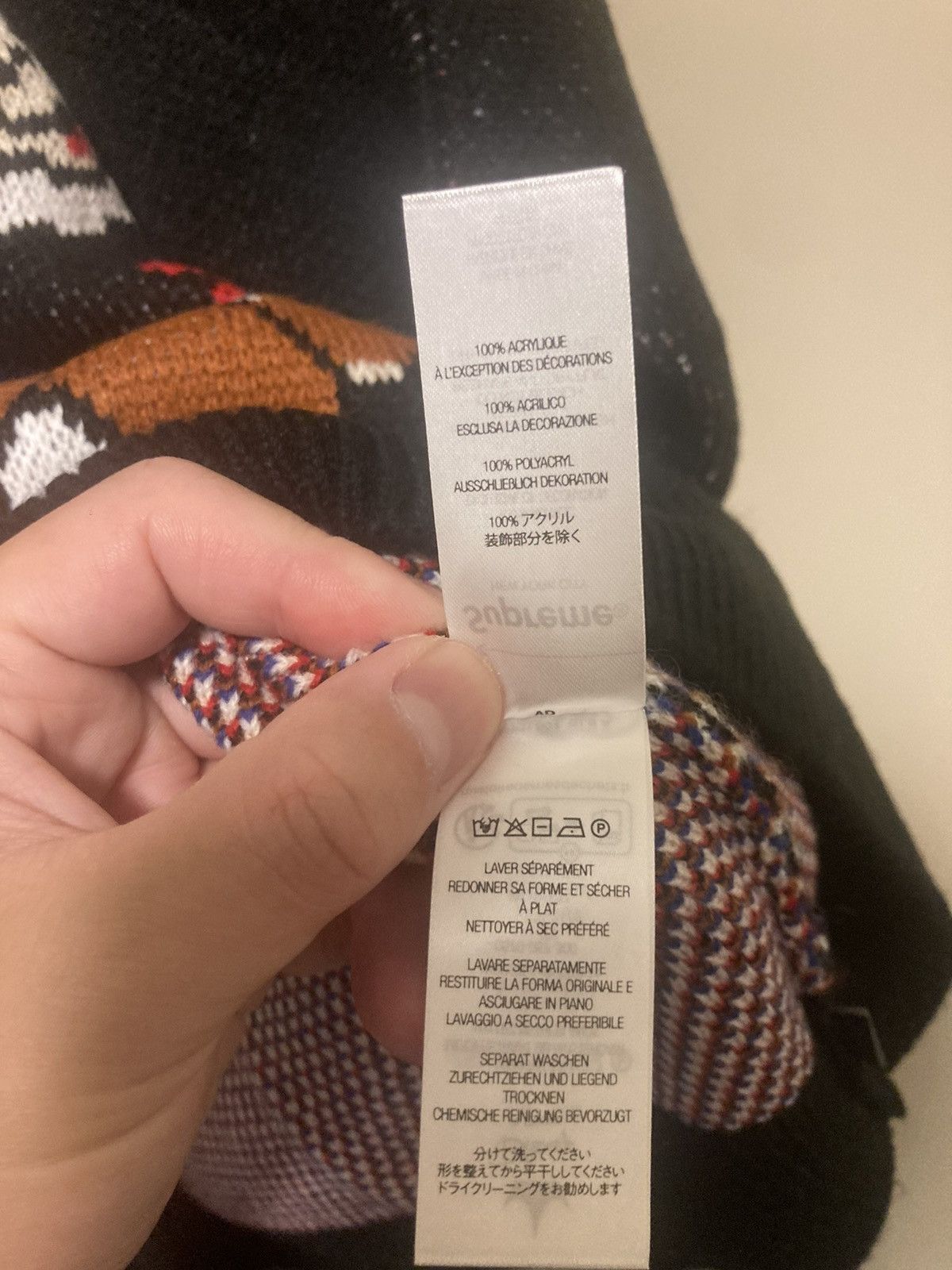 Supreme Supreme 2024FW x show white sweater black size M Size US M / EU 48-50 / 2 - 5 Thumbnail