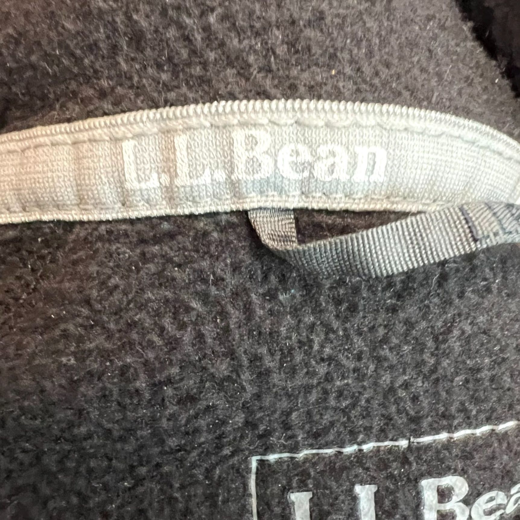Vintage L.L. Bean 1/4 Zip Fleece Pullover Sweatshirt Mens Size L Black Slightly Fitted Size US L / EU 52-54 / 3 - 6 Thumbnail