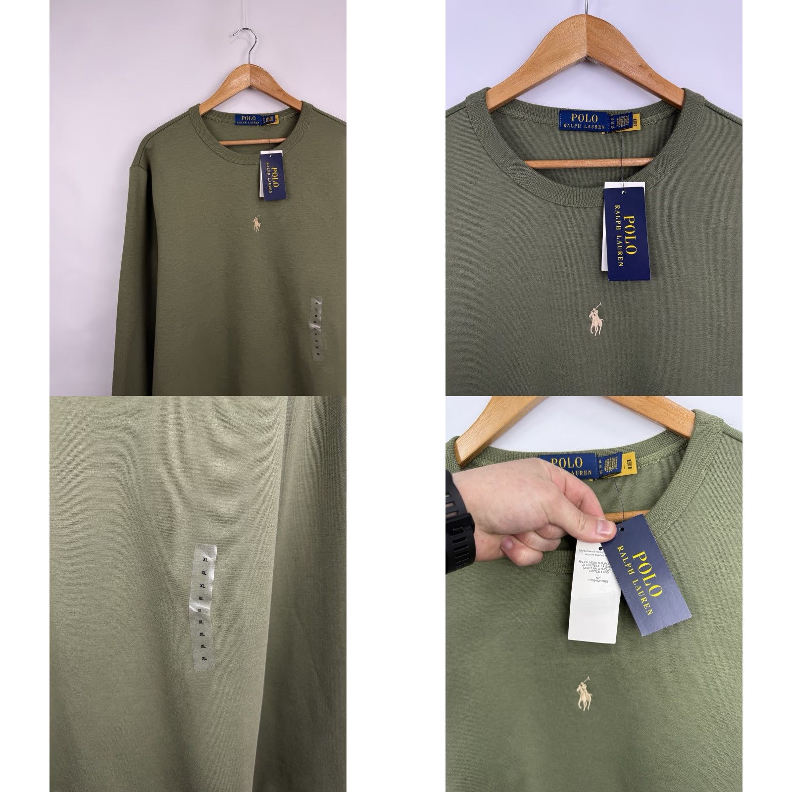 Polo Ralph Lauren VINTAGE Polo Ralph Lauren Sweatshirt Olive XL Pullover Knit NWT Mens Rare Size US XL / EU 56 / 4 - 8 Thumbnail