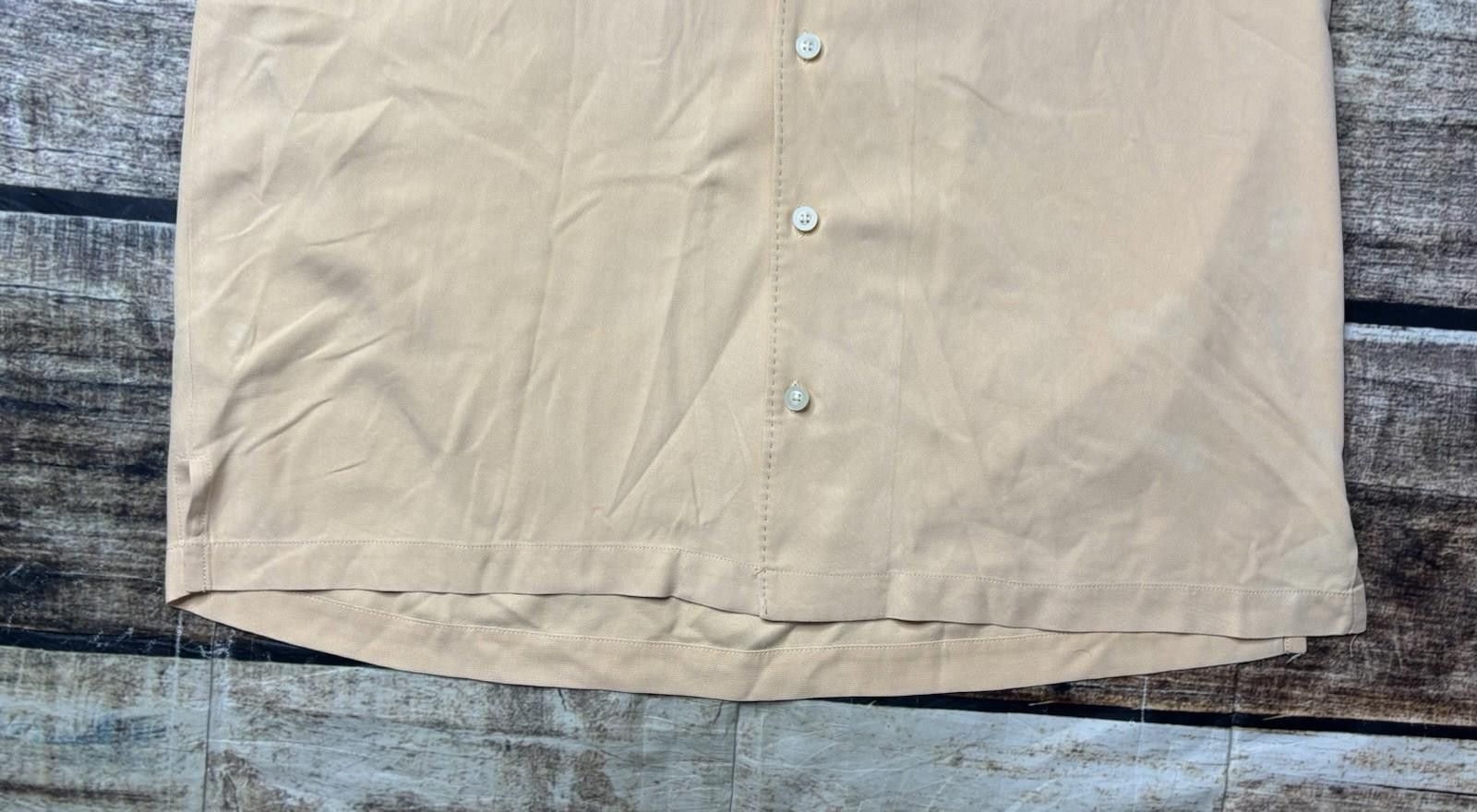 Tommy Bahama Tommy Bahama Shirt Mens Large Silk Short Sleeve Button Up Size US L / EU 52-54 / 3 - 5 Thumbnail