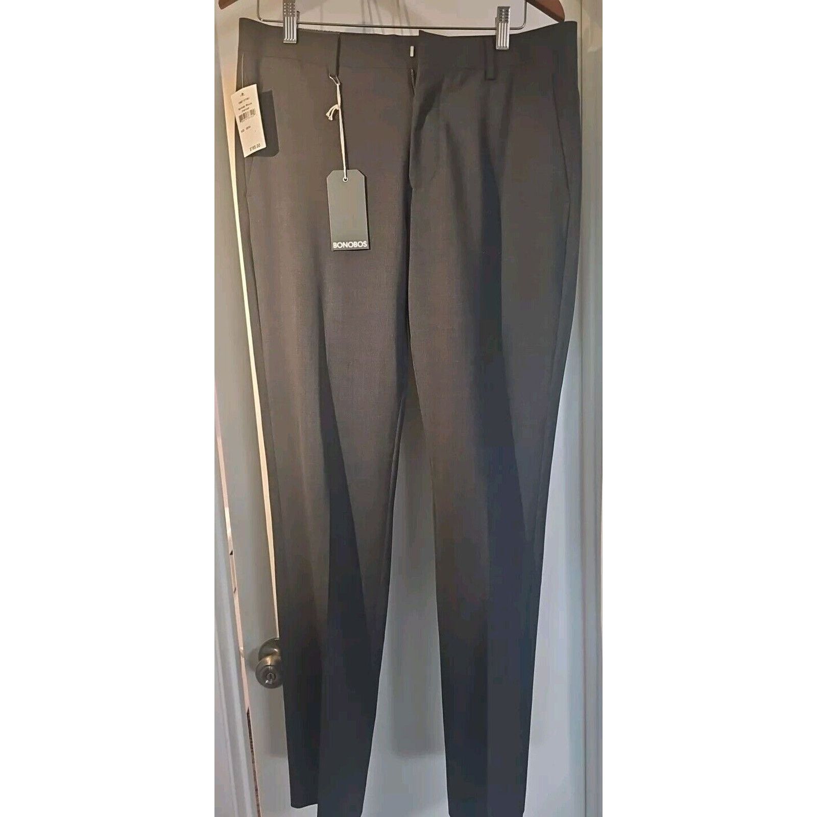 Bonobos NWT 32x34 Bonobos Workday Wools Slacks - Charcoal Size US 32 / EU 48 - 8 Thumbnail