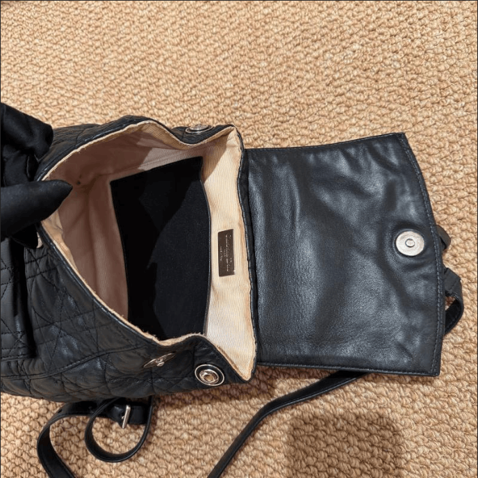 Dior Dior leather backpack Size ONE SIZE - 3 Thumbnail