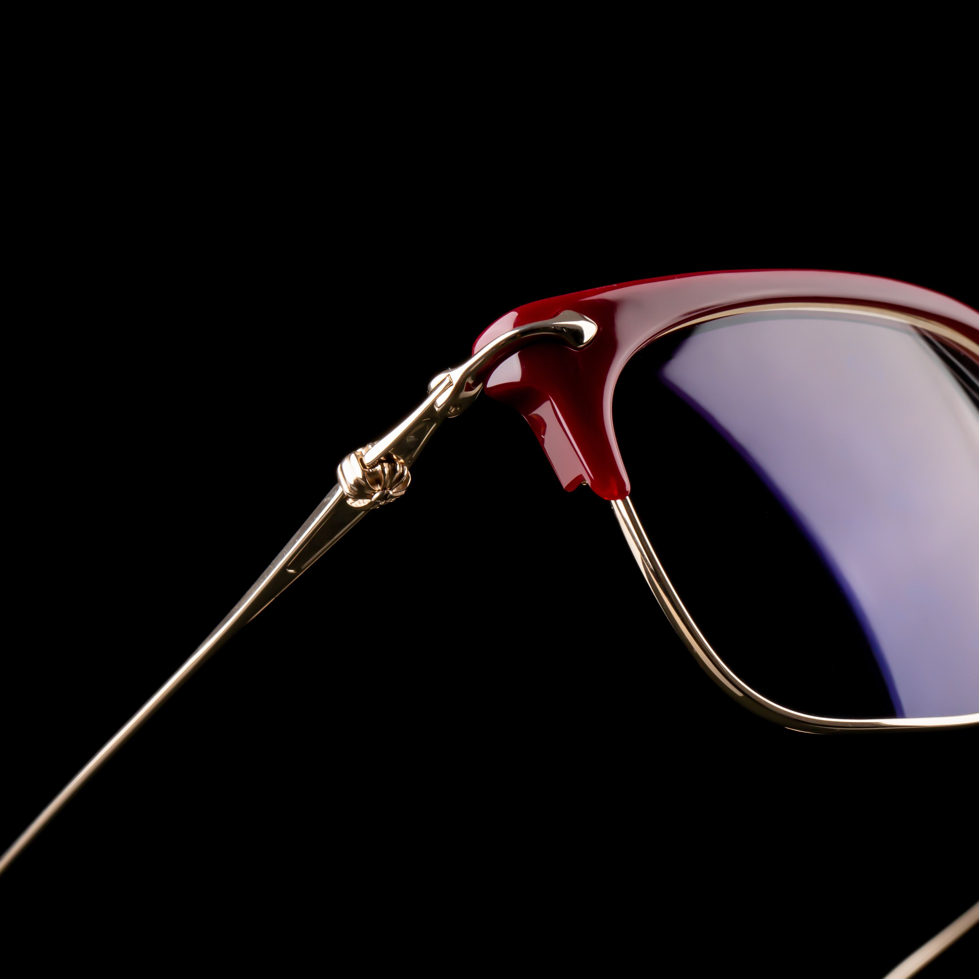 Chrome Hearts CHROME HEARTS SLUNTRADICTION (54) BORDELLO/ GP GLASSES Size ONE SIZE - 2 Thumbnail