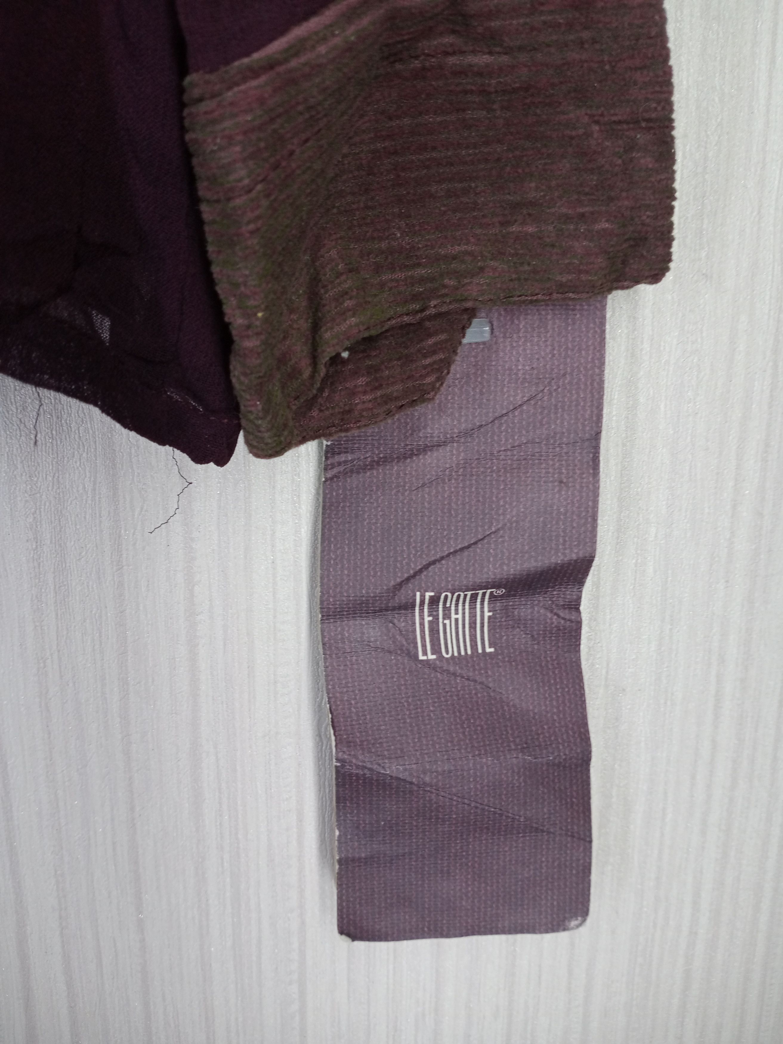 Japanese Brand Rare Vintage Legatte Italian Designer L/S Blouse Size M / US 6-8 / IT 42-44 - 8 Thumbnail