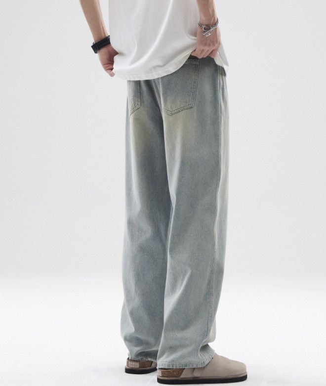 Japanese Brand American oversized vintage washed distressed baggy jeans Size US 32 / EU 48 - 5 Thumbnail