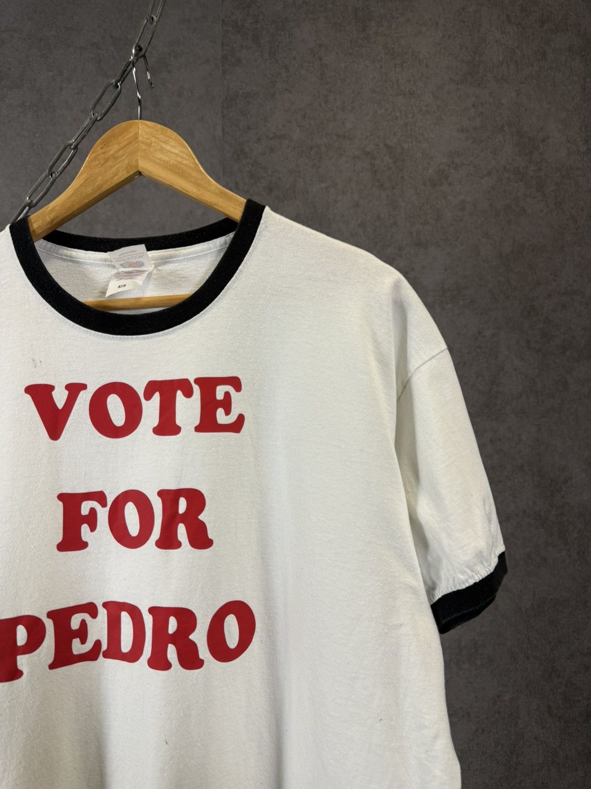 Vintage Vote for Pedro Napoleon Dynamite movie tee Size US XL / EU 56 / 4 - 2 Thumbnail