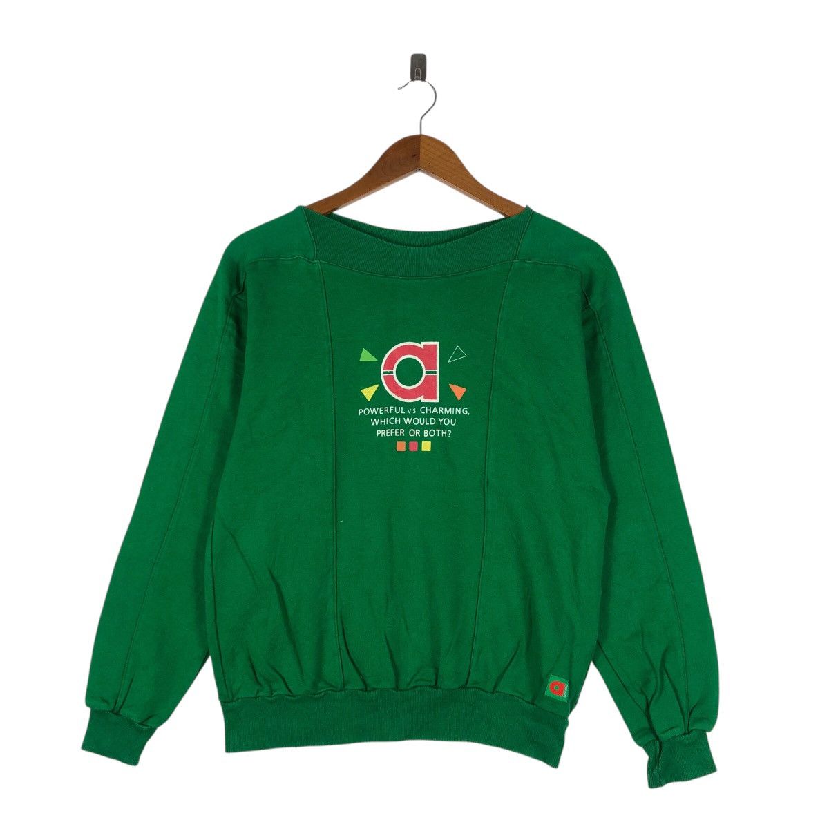 Adidas Vintage ADIDAS Trefoil Sweatshirt Size US L / EU 52-54 / 3 - 1 Thumbnail