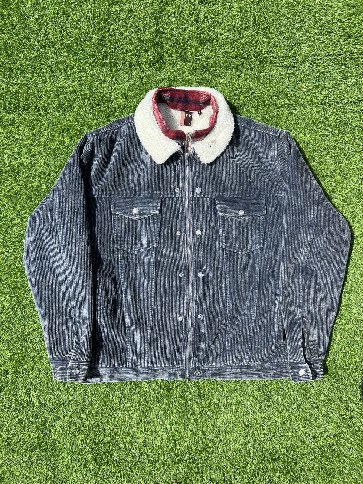 Kith Kith Washed Corduroy Laight Jacket – Ink – Size L Size US L / EU 52-54 / 3 - 1 Thumbnail