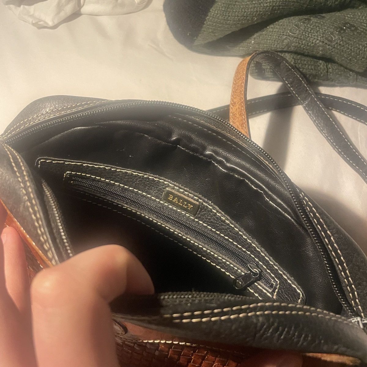 Bally Bally Brown and black shoulder bag Size ONE SIZE - 5 Thumbnail