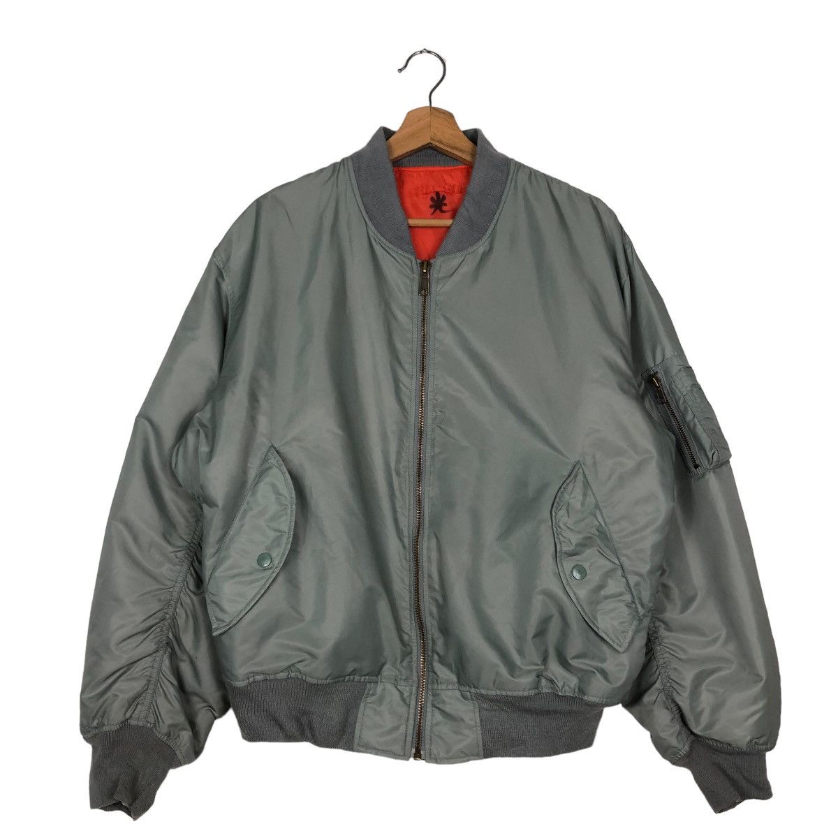 Japanese Brand 🔥90’s Vintage Bomber Jacket Riot Riot Uniqlo Japan Worker Size US L / EU 52-54 / 3 - 2 Thumbnail