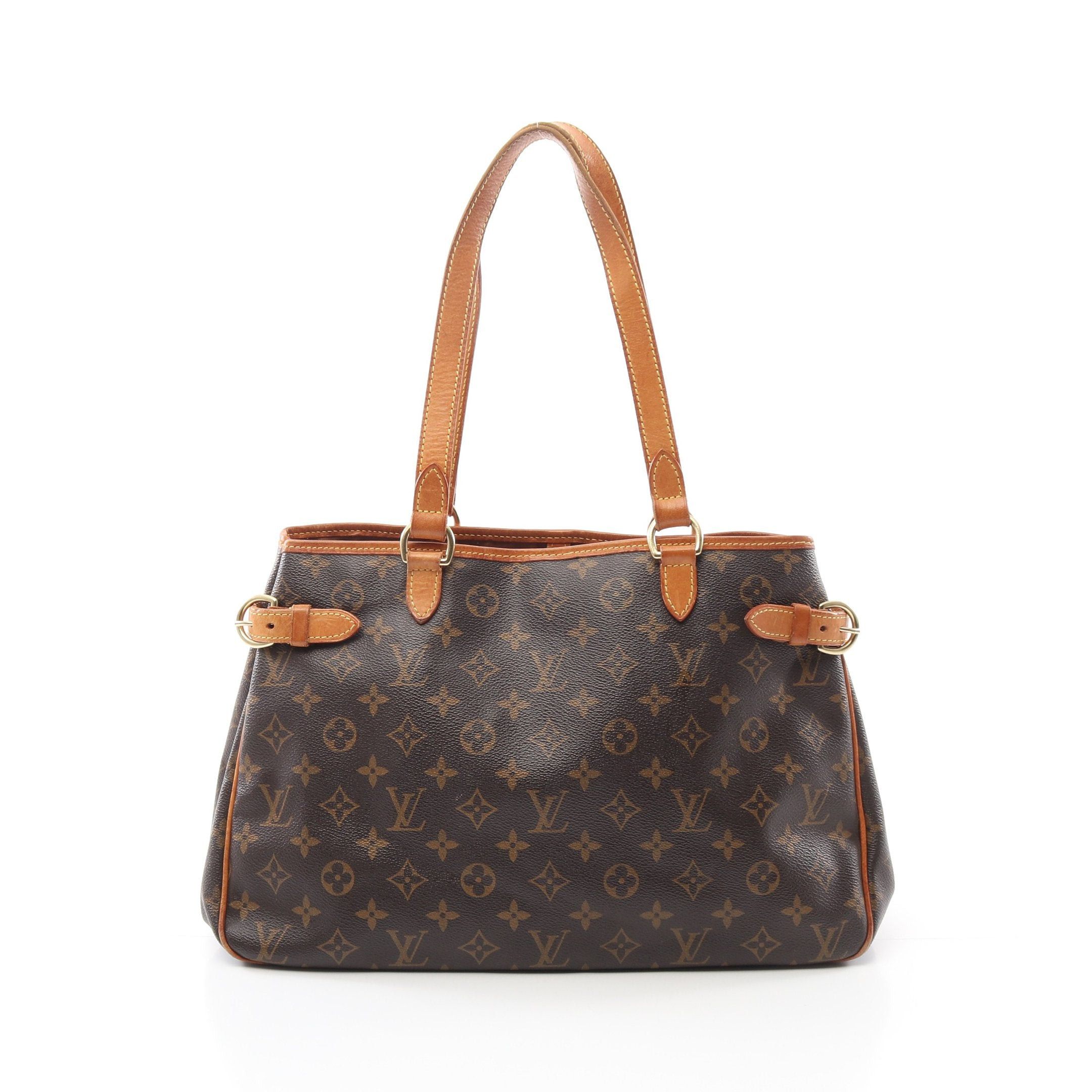 Louis Vuitton Louis Vuitton Batignolles Horizontal Monogram Shoulder Bag Leather Brown Size ONE SIZE - 1 Thumbnail