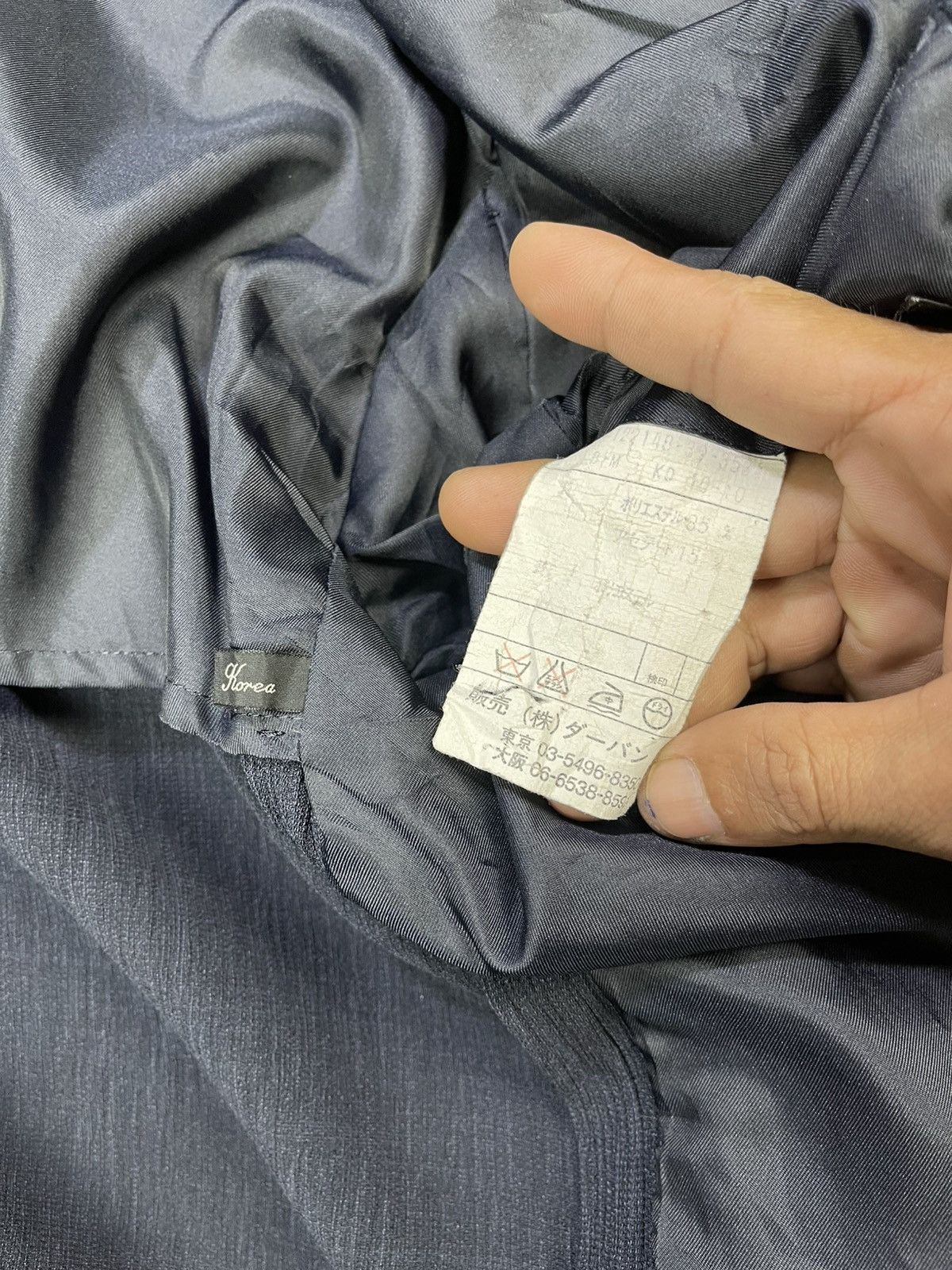 Japanese Brand D’Urban Modular Crumpled Weave Blazer Size US L / EU 52-54 / 3 - 15 Thumbnail