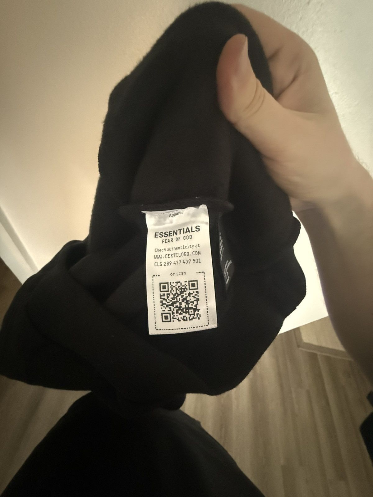 Fear of God Essentials Fear of God State Hoodie FW24 Size XL Size US XL / EU 56 / 4 - 5 Thumbnail
