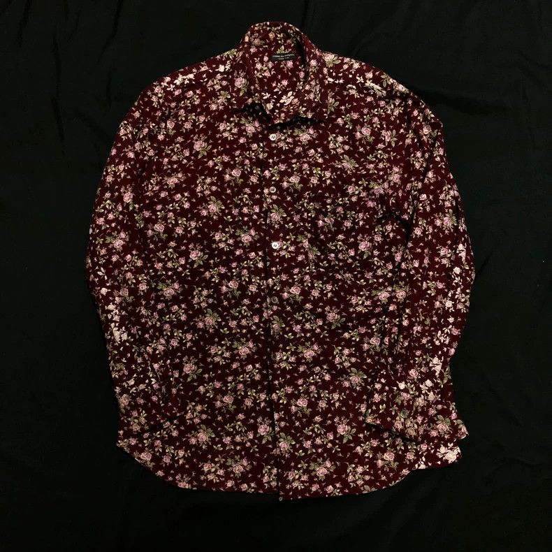 Comme des Garcons Comme Des Garcons Flower shirt Size US S / EU 44-46 / 1 - 2 Thumbnail