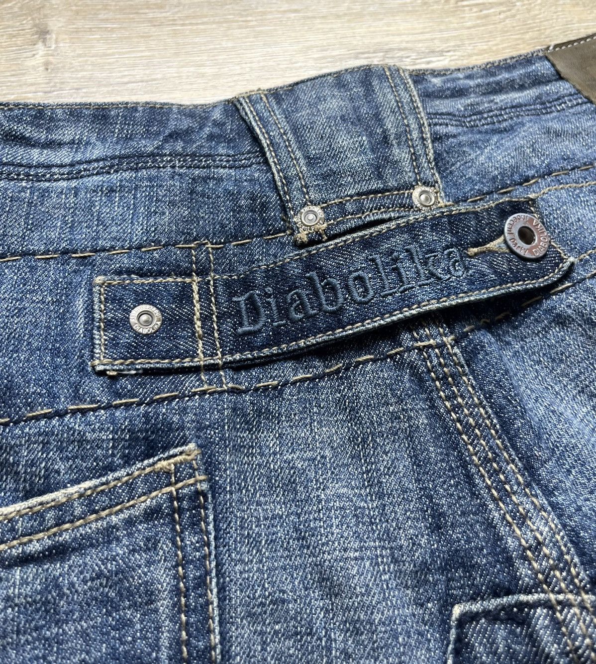 Other IF SIX WAS NINE STYLE DIABOLIKA JAPANESE BONDAGE SHORTS 90S Size US 32 / EU 48 - 4 Thumbnail