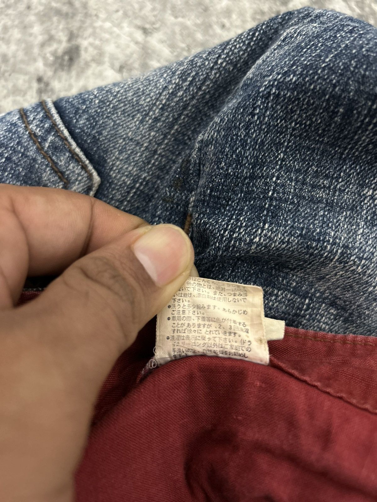 If Six Was Nine × Japanese Brand × Le Grande Bleu (L.G.B.) Vintage Orignal Jeans Distressed Flare Pans Size US 30 / EU 46 - 14 Thumbnail