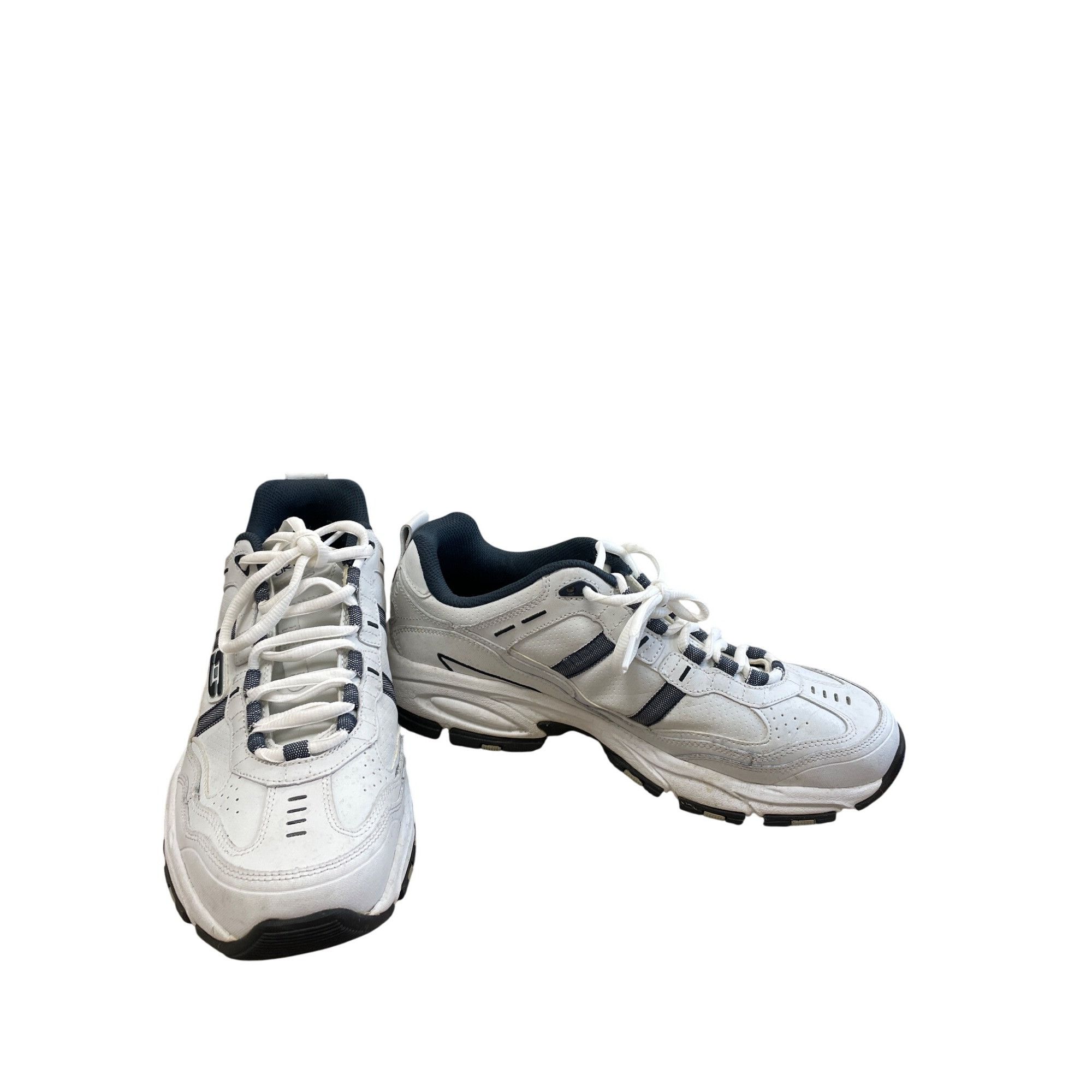 SKECHERS Skechers Sport 51242 Mens white blue sneakers shoes size 9.5 Size US 9.5 / EU 42-43 - 1 Thumbnail