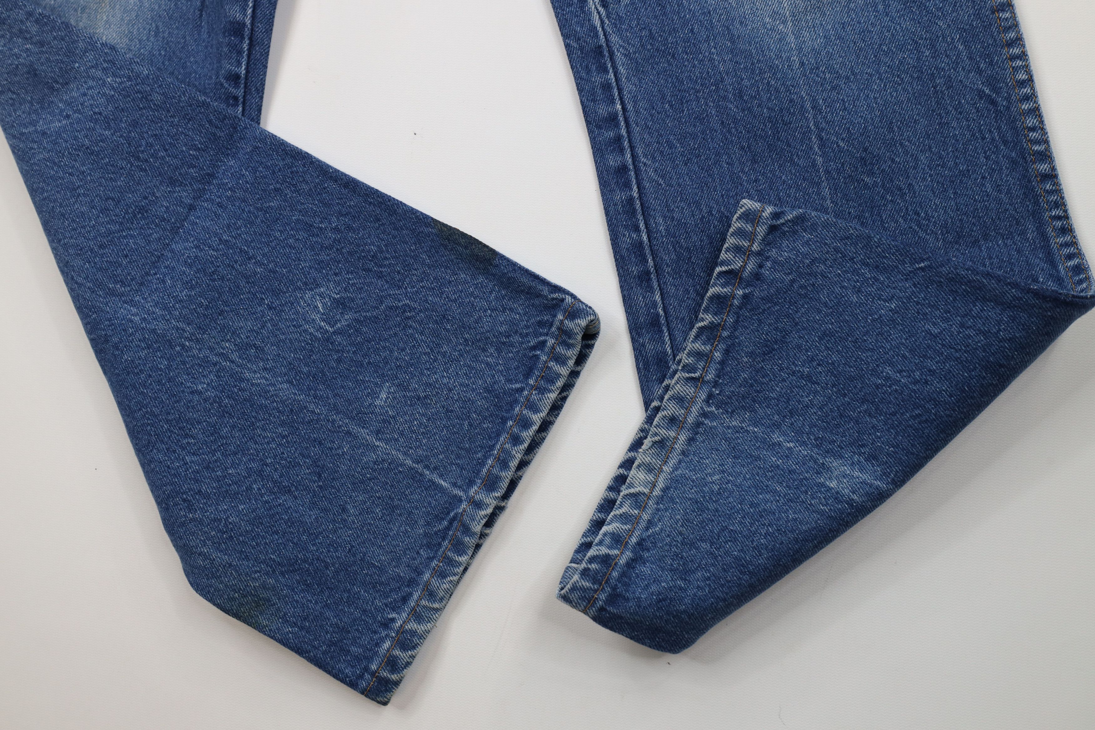 Vintage Vintage 70s Streetwear Flared Wide Leg Bootcut Jeans USA Size US 36 / EU 52 - 7 Thumbnail