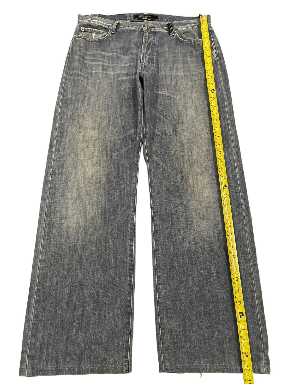 Stone Island Vintage Stone Island Denim Blue Wash Style Loose Jeans Size US 33 - 15 Thumbnail