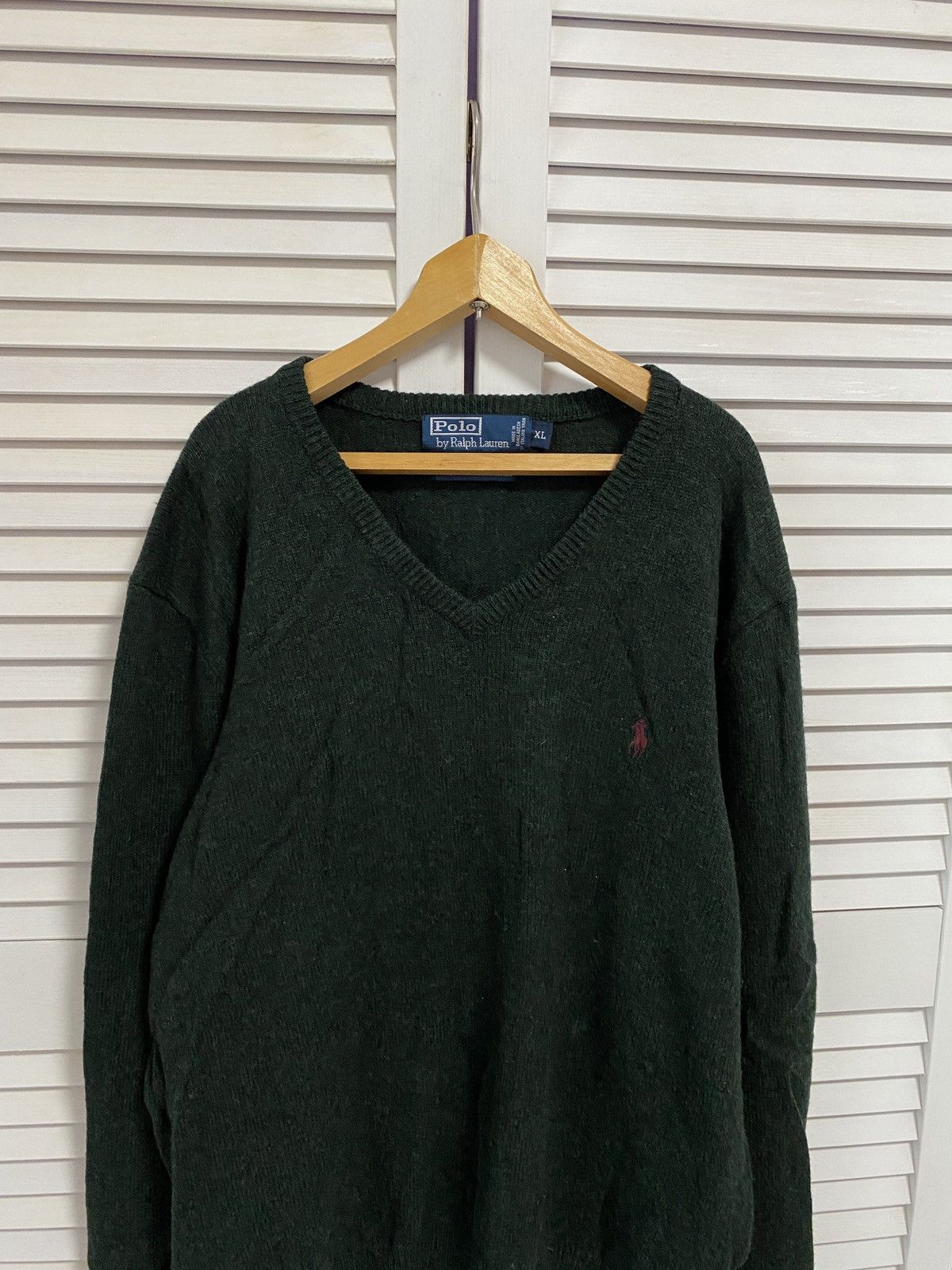Polo Ralph Lauren × Ralph Lauren Vintage KnitWear Sweater Polo Ralph Lauren Casual OldMoney Size US XL / EU 56 / 4 - 1 Thumbnail