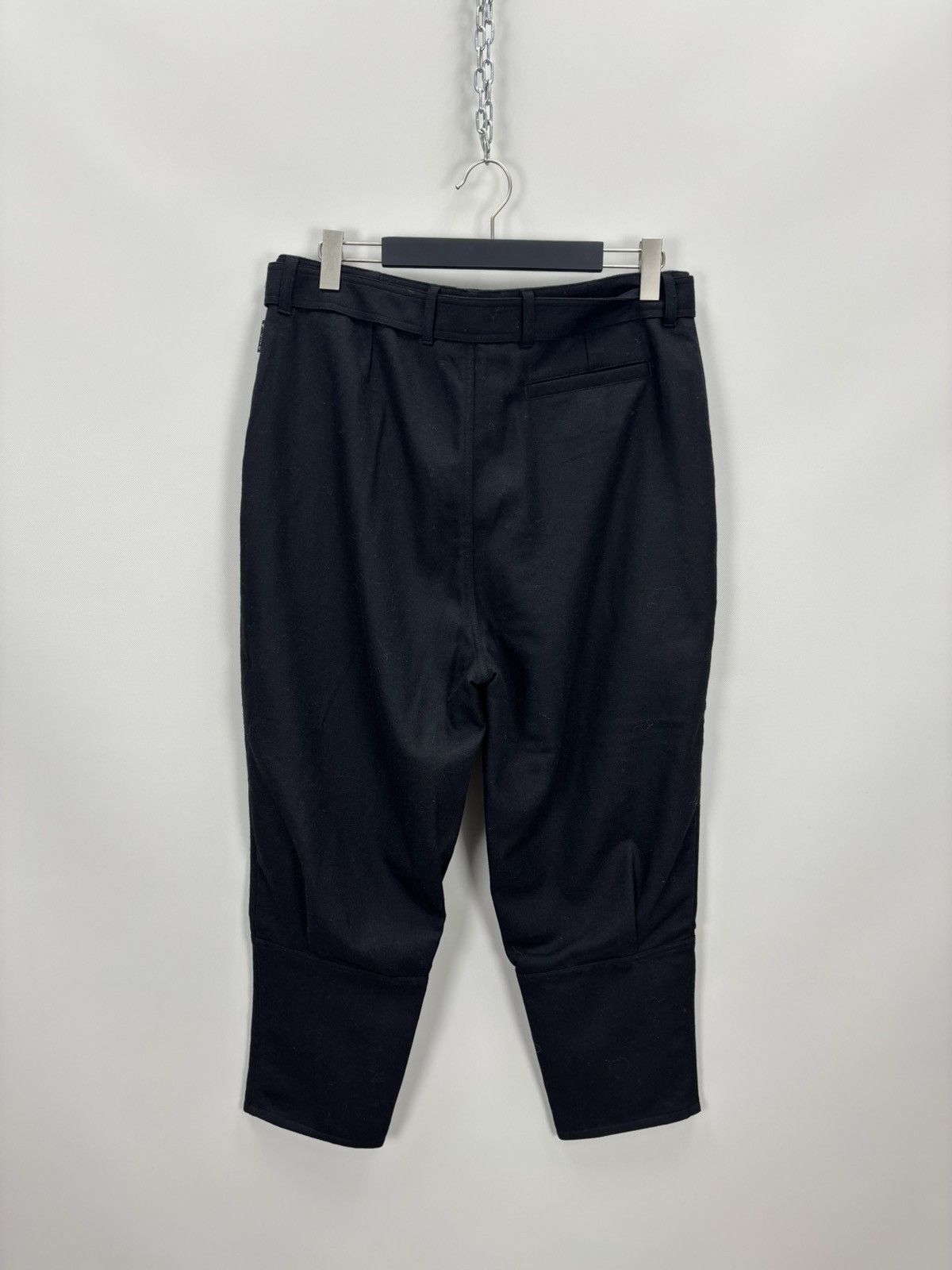 agnes b. Womens wool pants Agnes B Size 44 Color Black Size 30" / US 8 / IT 44 - 5 Thumbnail