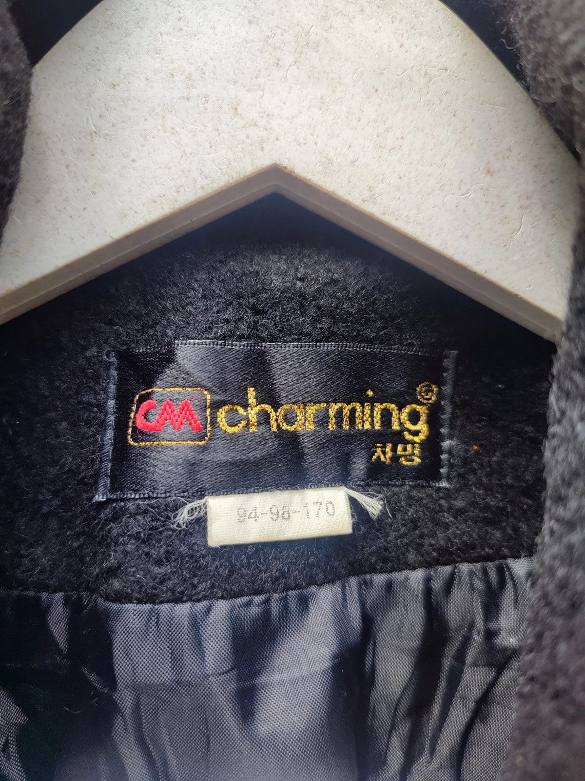 Designer × Vintage Vintage Charming Korea Wool Jacket – Horse Rider Appliqué Size M / US 6-8 / IT 42-44 - 12 Thumbnail