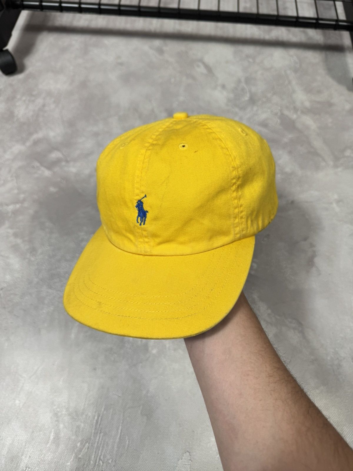 Vintage Vintage Polo Ralph Lauren Distressed Cap Size ONE SIZE - 4 Thumbnail