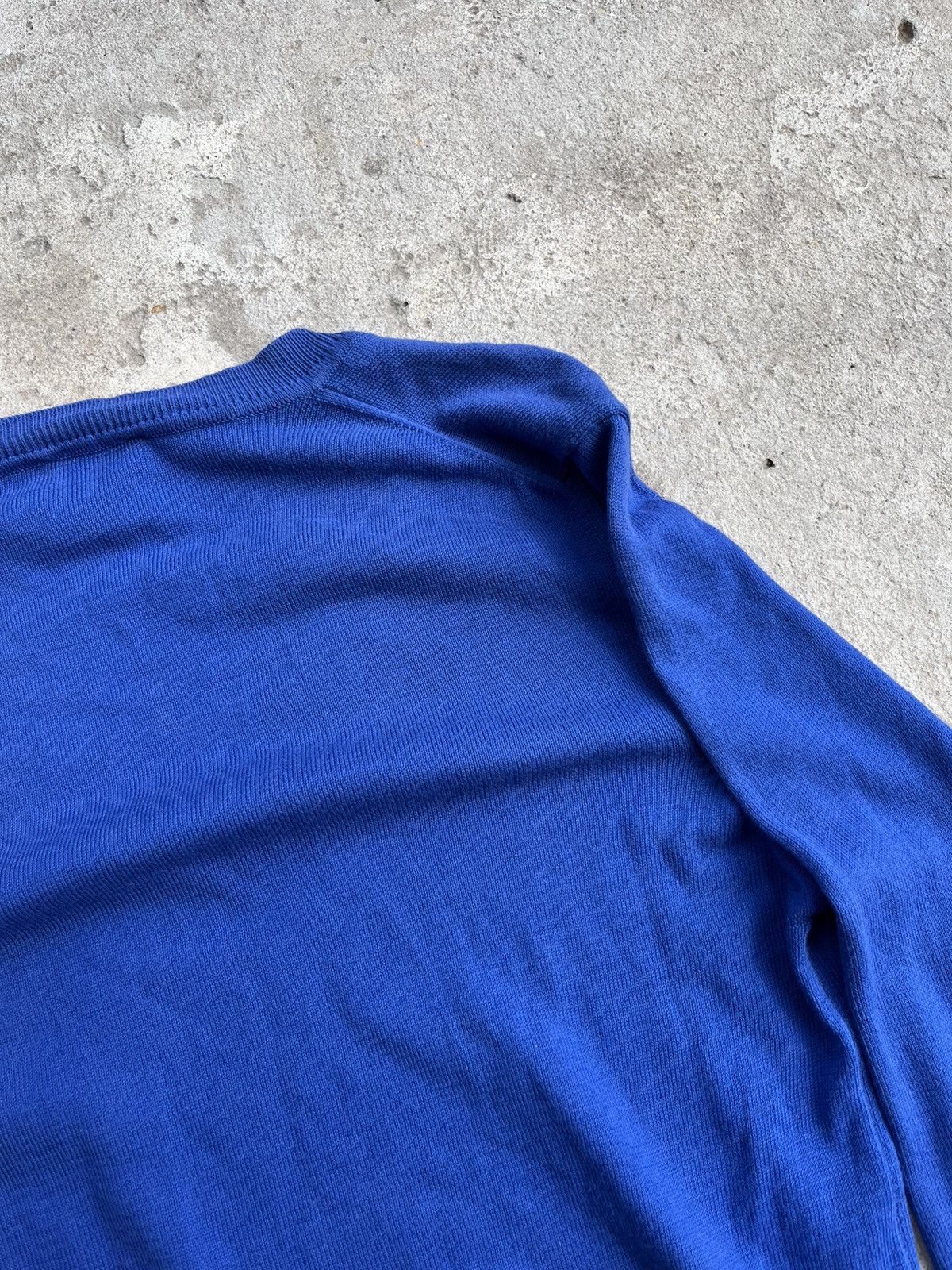 Vivienne Westwood SS15 Vivienne Westwood Orb Logo V-Neck Sweater Jumper Size US S / EU 44-46 / 1 - 15 Thumbnail