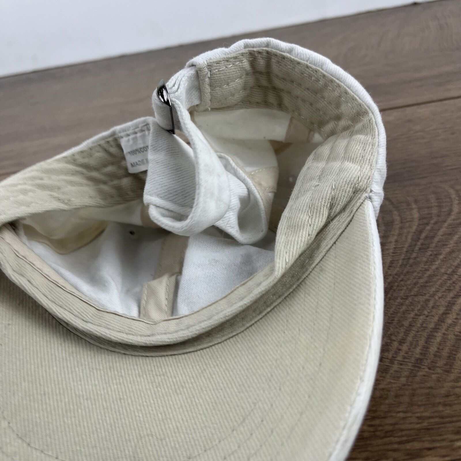 Other Dakota's Delights Hat White Cap Hat Adjustable Hat White Adu Size ONE SIZE - 13 Thumbnail