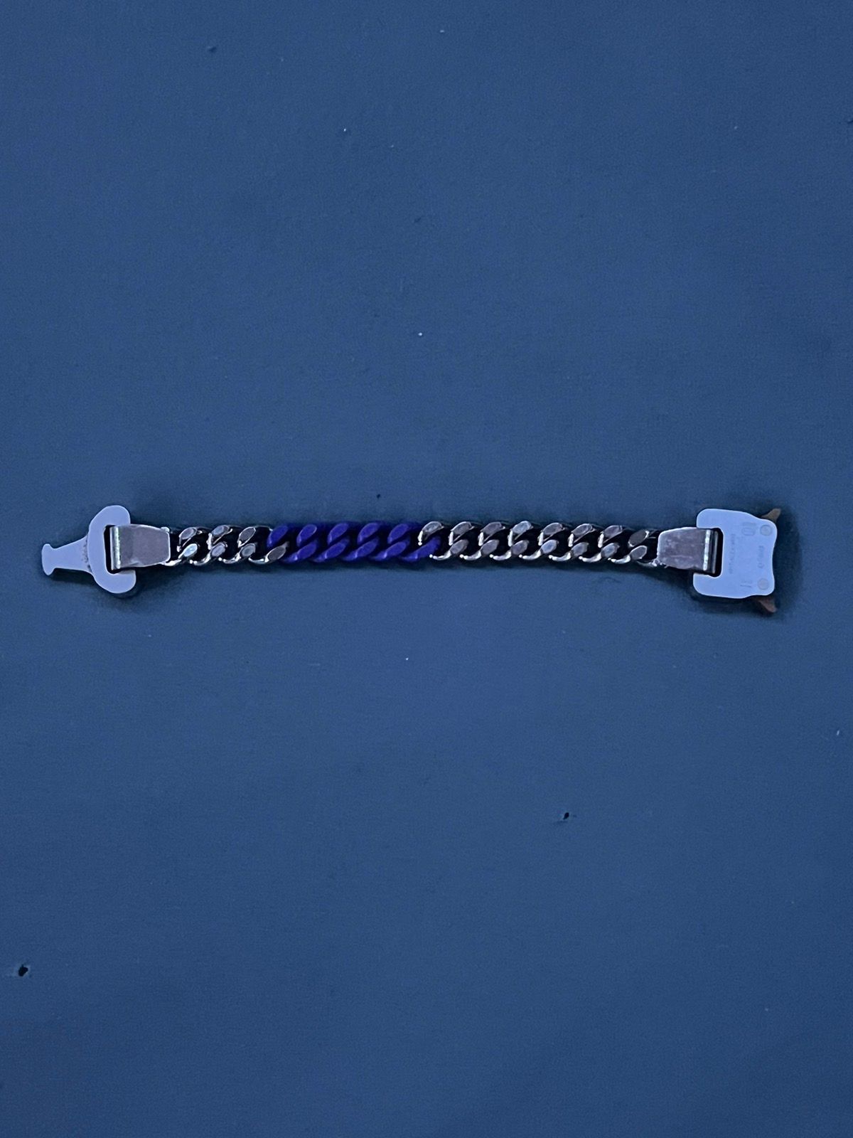 Alyx 1017 Alyx 9sm purple and silver buckle braclet | Grailed