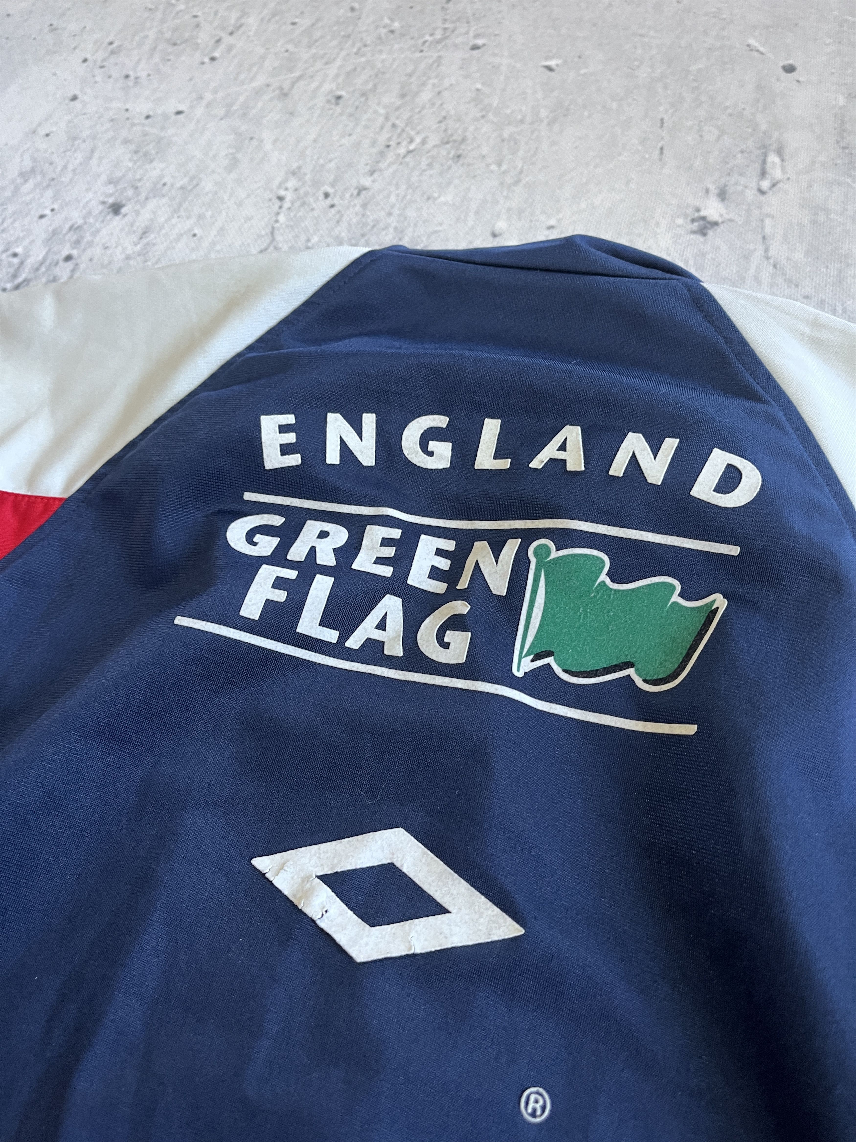 Umbro UMBRO ENGLAND VINTAGE 90S FOOTBALL SOCCER TRACK JACKET Size US S / EU 44-46 / 1 - 3 Thumbnail