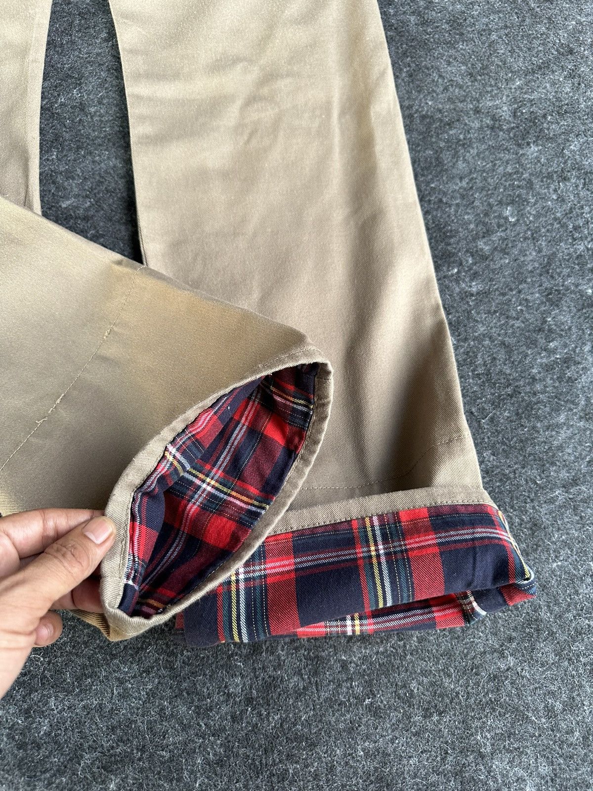 Beauty Beast × Japanese Brand × PPFM Spinash Double Waist Brown Soft Denim D469 Size US 32 / EU 48 - 7 Thumbnail