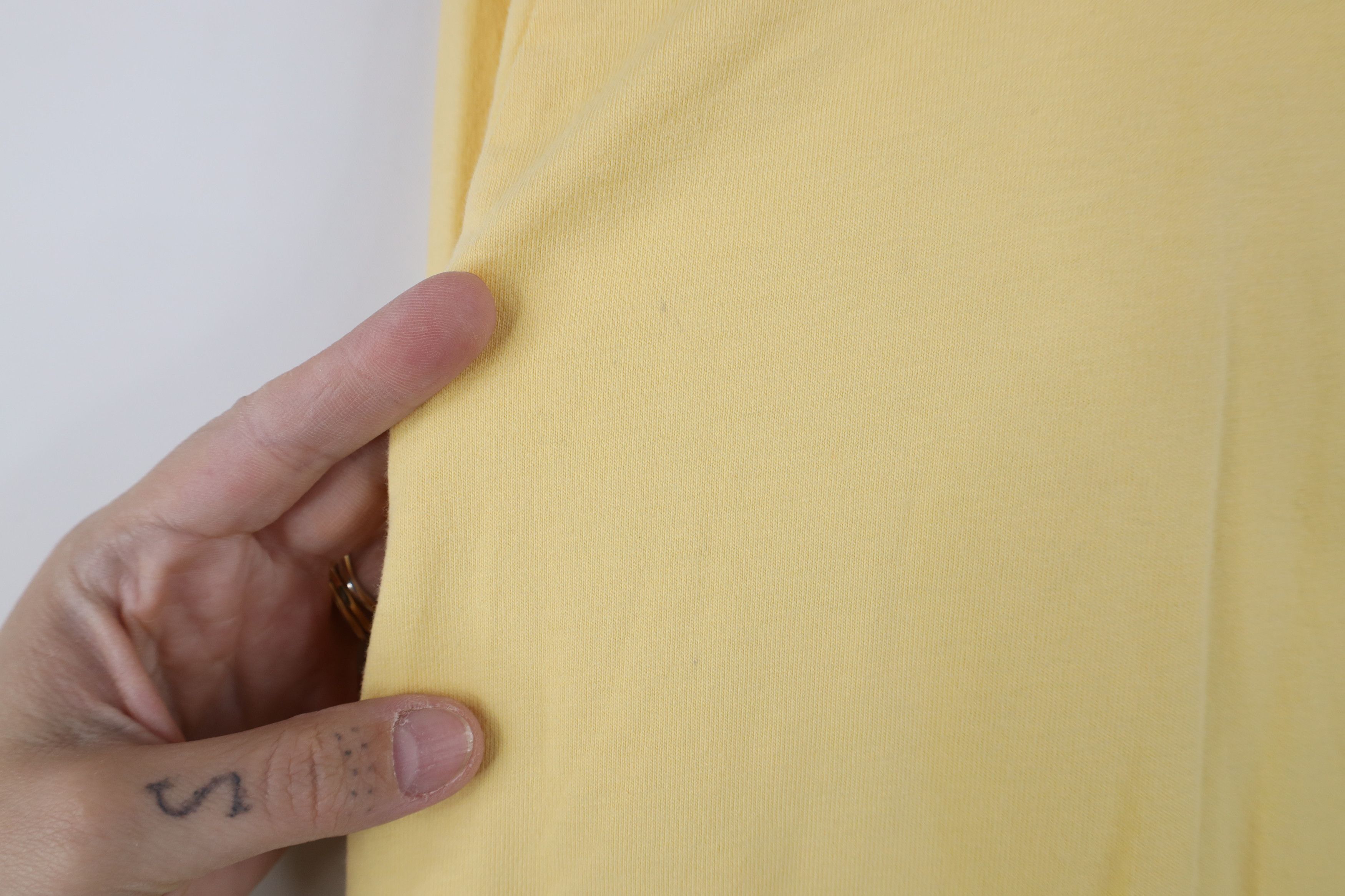 Brooks Brothers Vintage Brooks Brothers Knit Long Sleeve Rugby Polo Yellow Size US L / EU 52-54 / 3 - 6 Thumbnail