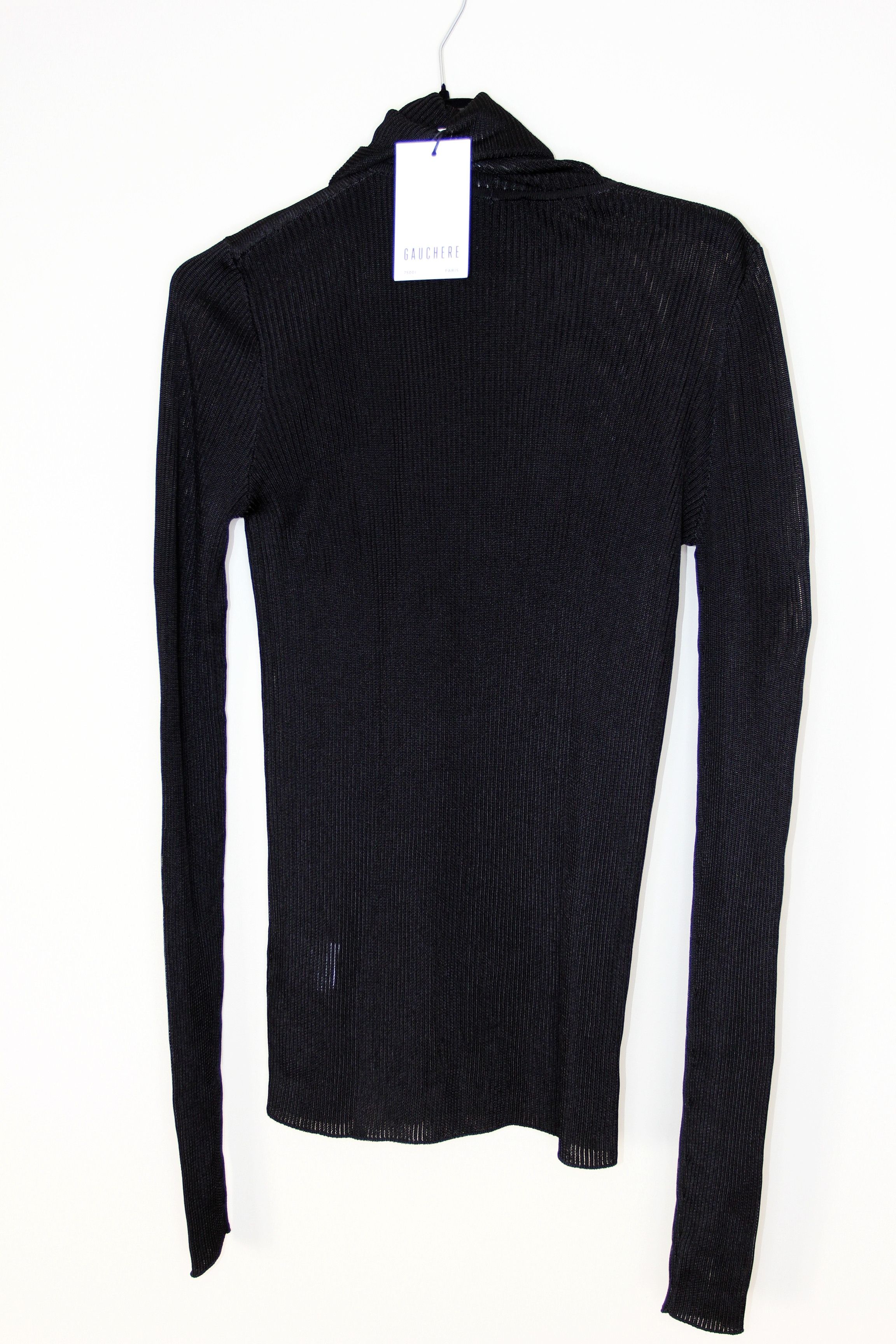 Other BNWT AW23 GAUCHERE RIBBED TURTLENECK SWEATER S Size S / US 4 / IT 40 - 2 Thumbnail
