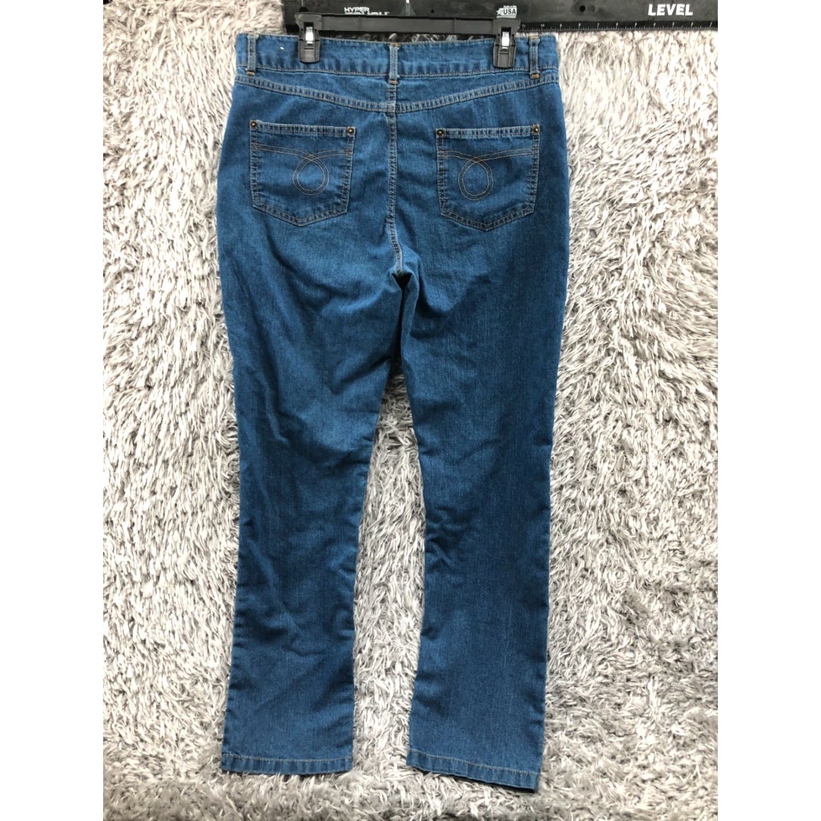 Vintage Caribbean Joe Jeans Womens Size 12 Medium Wash Blue Size 34" / US 12 / IT 48 - 5 Thumbnail