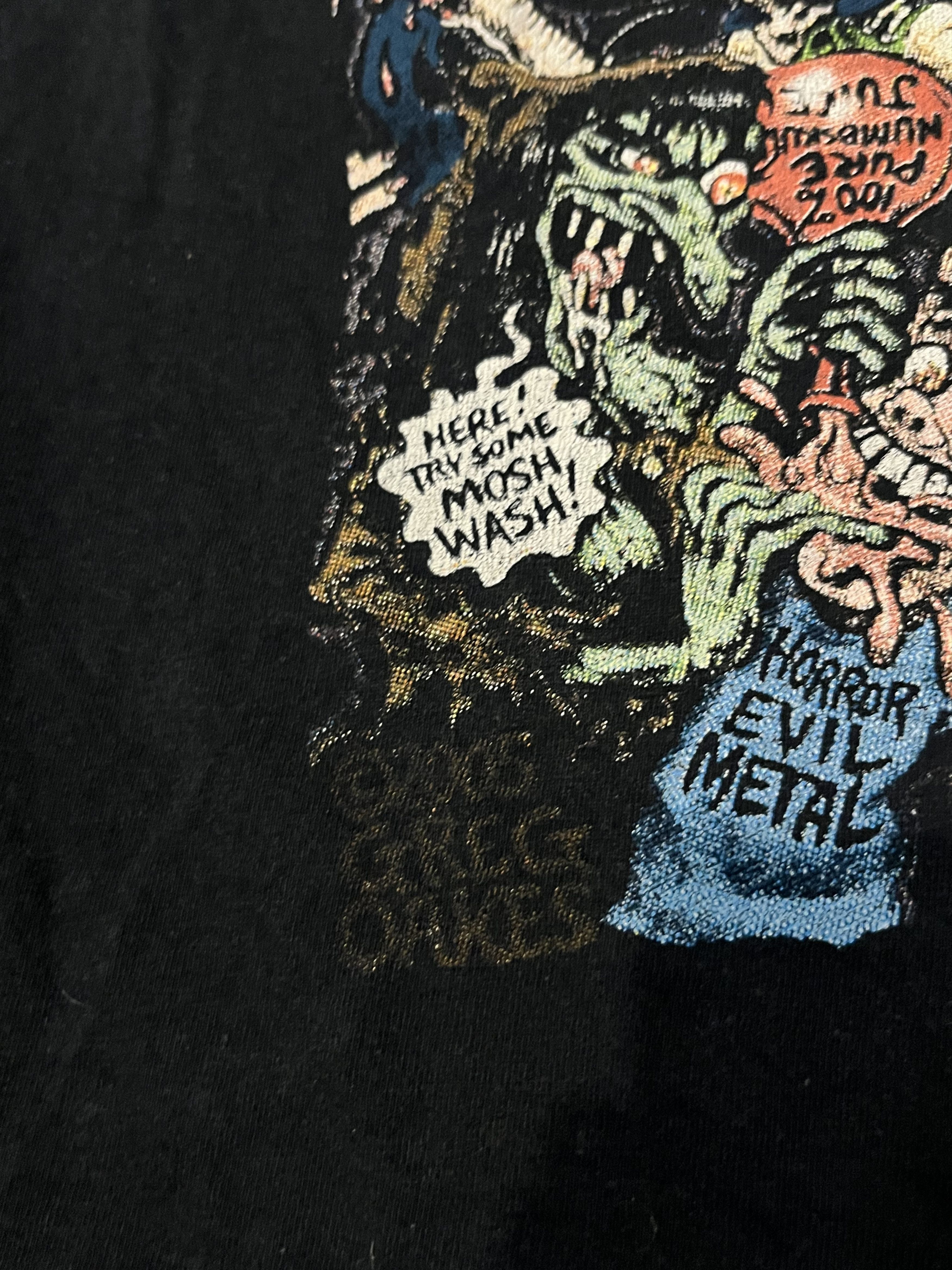 Band Tees × Vintage Ghoul band Promo Tee Thrash Death metal Comedy Shock Rock Size US M / EU 48-50 / 2 - 7 Thumbnail
