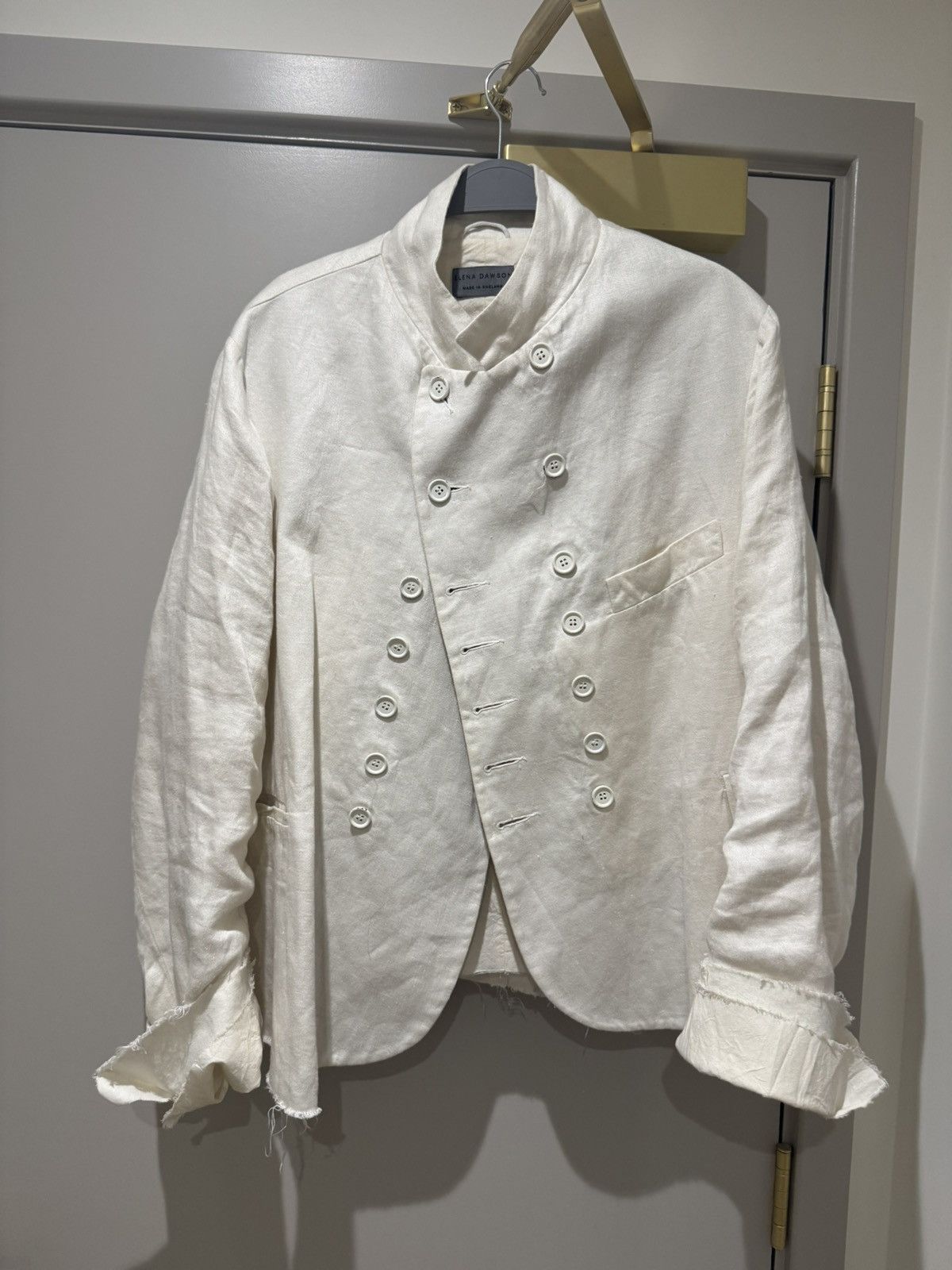 Elena Dawson Elena Dawson double-breasted blazer Size 42R - 1 Thumbnail
