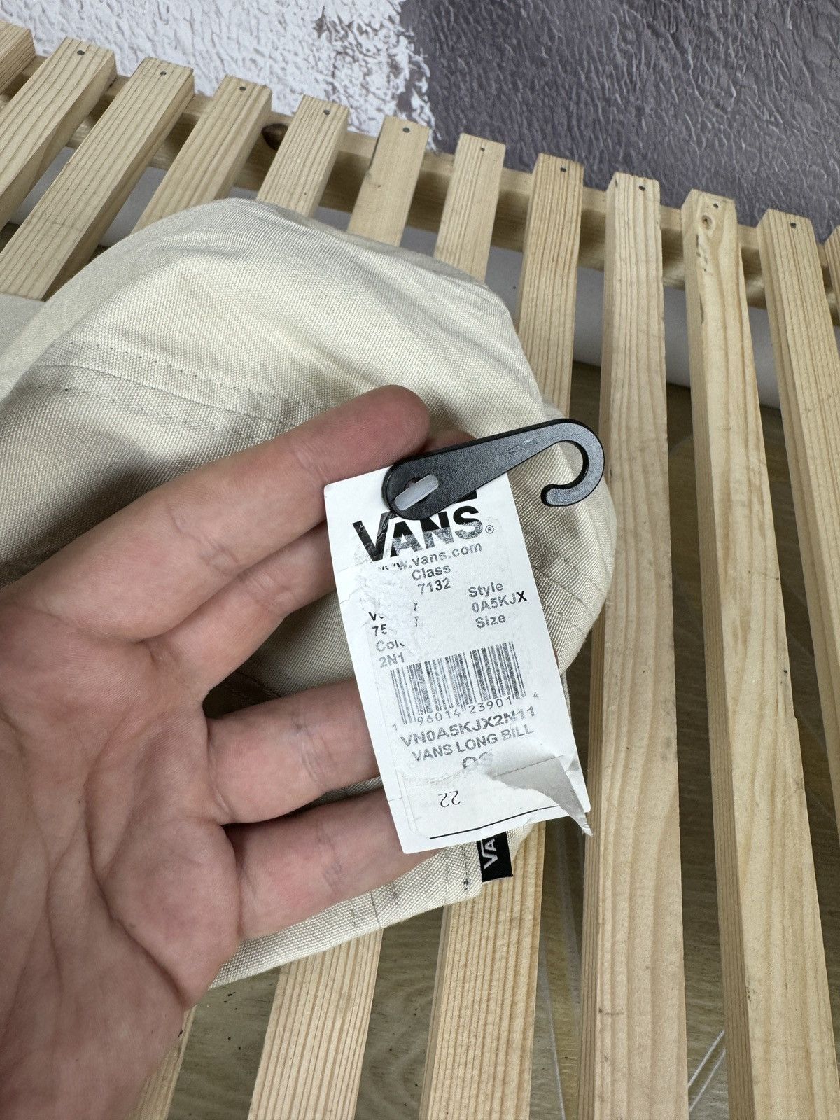 Vans Vans Long Bill Camper Oatmeal - Cap Skateboard Size ONE SIZE - 6 Thumbnail