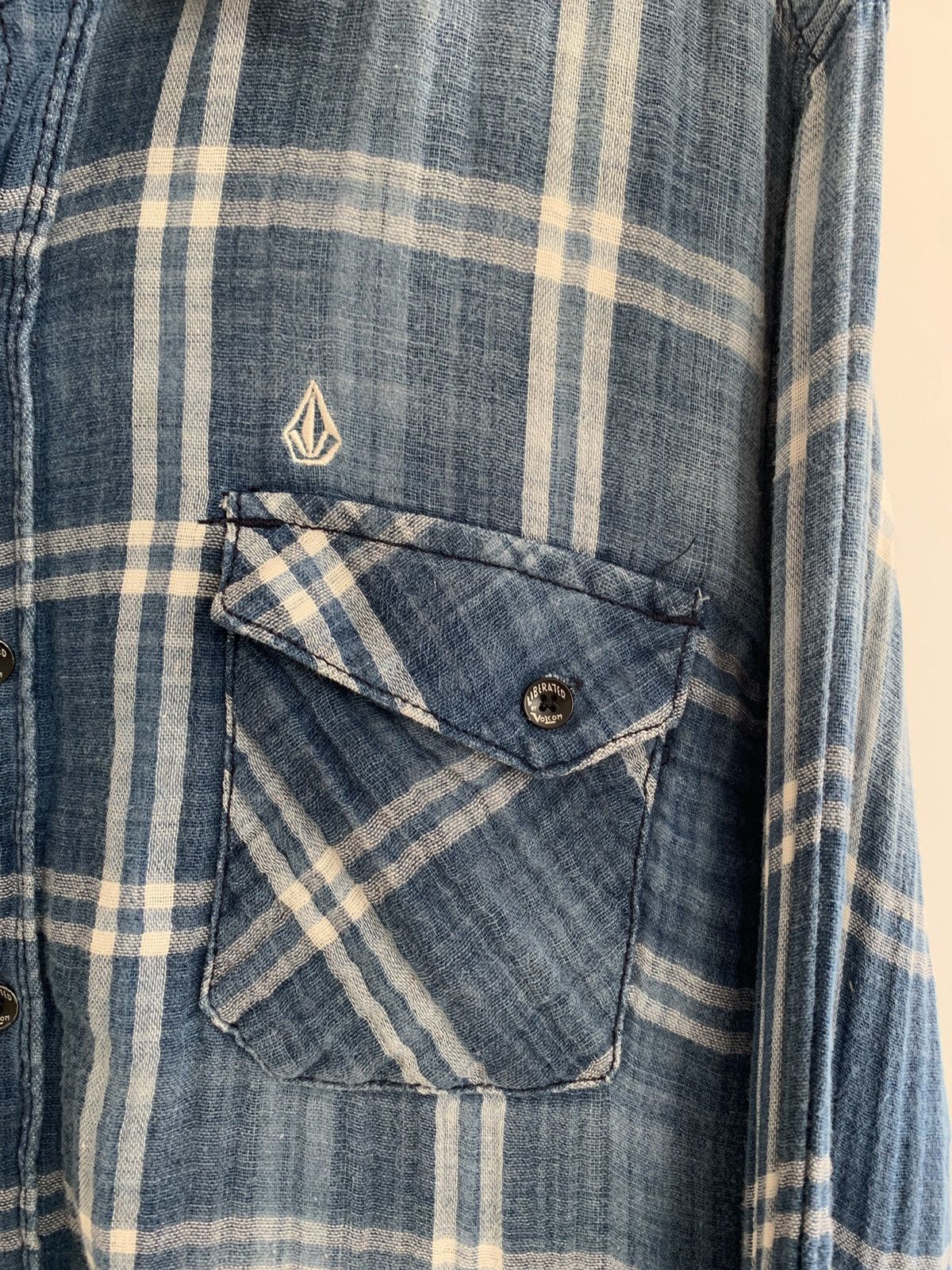 Vintage Sun Faded Vintage Flannel Shirt Distressed ERD Size US S / EU 44-46 / 1 - 6 Thumbnail