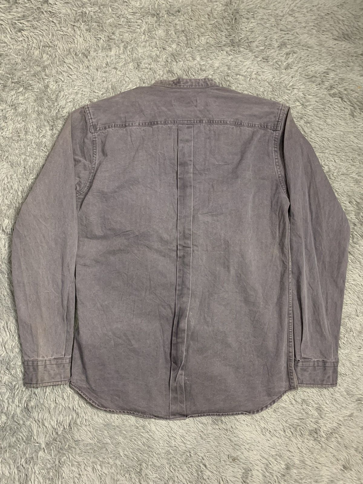 Japanese Brand TDH The Denim Holics Long Sleeve Button Shirt Size US M / EU 48-50 / 2 - 10 Thumbnail