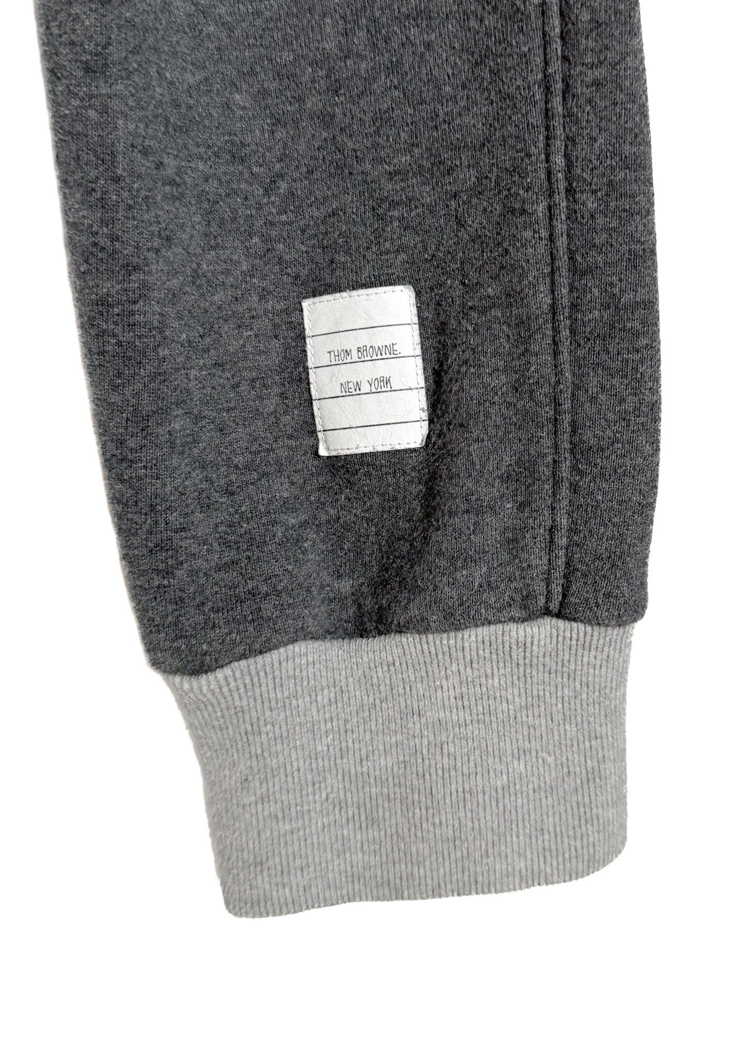 Thom Browne Thom Browne Grey Colorblock 4-bar Sweatpants Size 26" / US 2 / IT 38 - 5 Thumbnail
