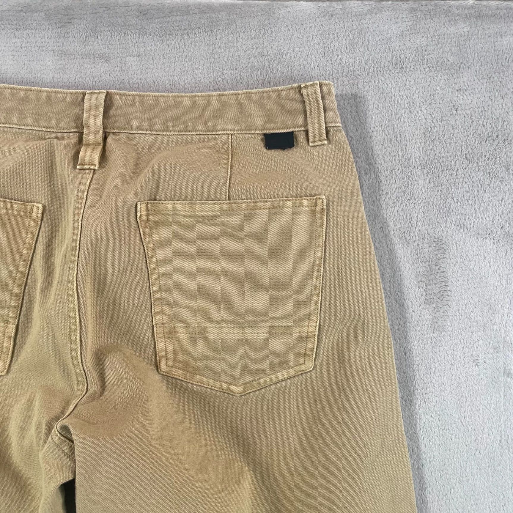 The North Face The North Face Campfire Pants Men 36x31 Beige Canvas Articulated Knee Hike Climb Size US 36 / EU 52 - 4 Thumbnail