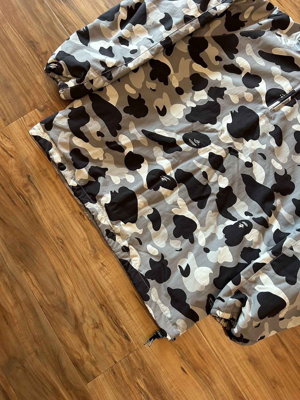 Bape OG Bape Snow Camo Quarter Zip Fleece Jacket Size US M / EU 48-50 / 2 - 4 Thumbnail