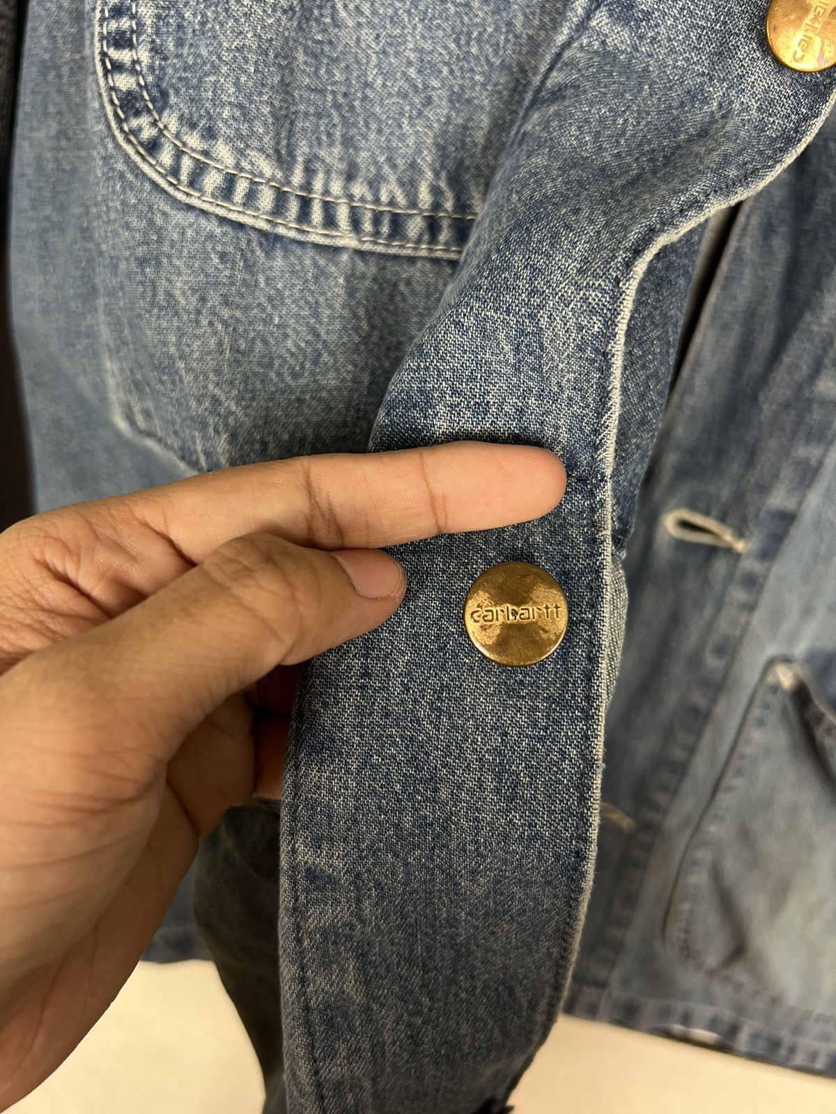 Carhartt 🔥 1980s VINTAGE CARHARTT WORK CHORE JACKET Size US M / EU 48-50 / 2 - 16 Thumbnail