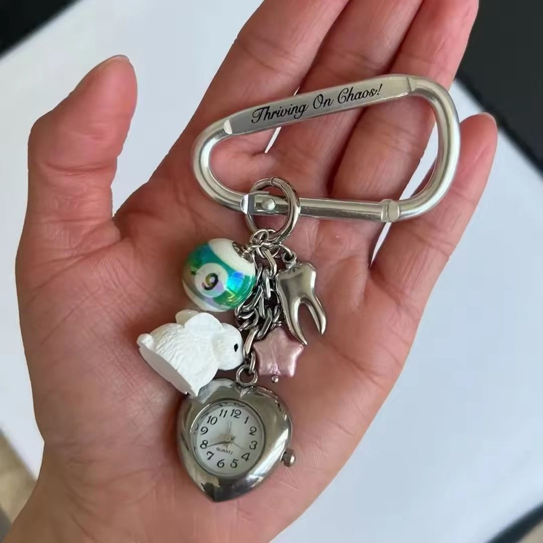 Other Vintage mix pendant metal keychain Size ONE SIZE - 2 Thumbnail