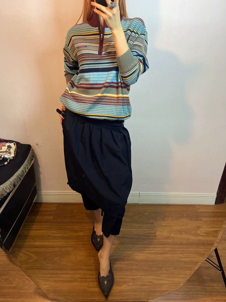 Comme des Garcons Comme Des Garcons size M Bud pleated trouser skirt Size 24" / US 00 / IT 34 - 6 Thumbnail